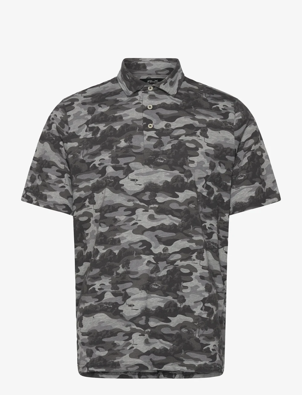 Ralph Lauren Golf - LUXURY PERF JERSEY-KNT-POLO - oberteile & t-shirts - charcoal grey cou - 0