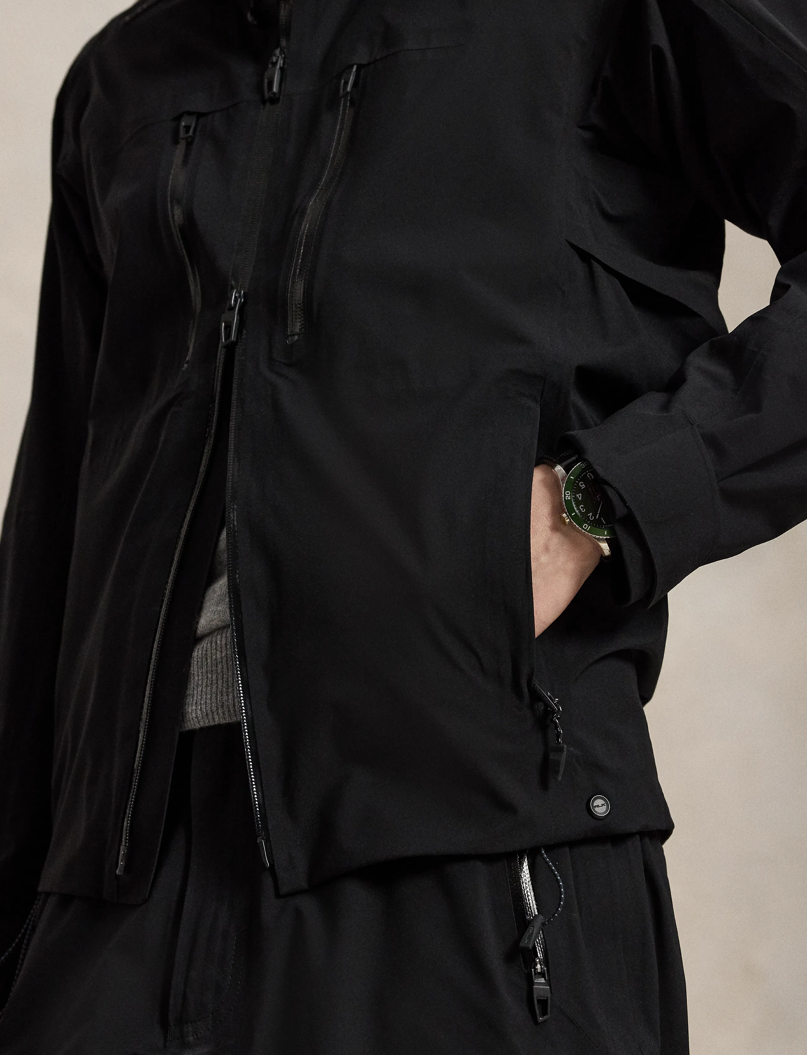 Ralph Lauren Golf - Hooded Rain Jacket - polo black - 4