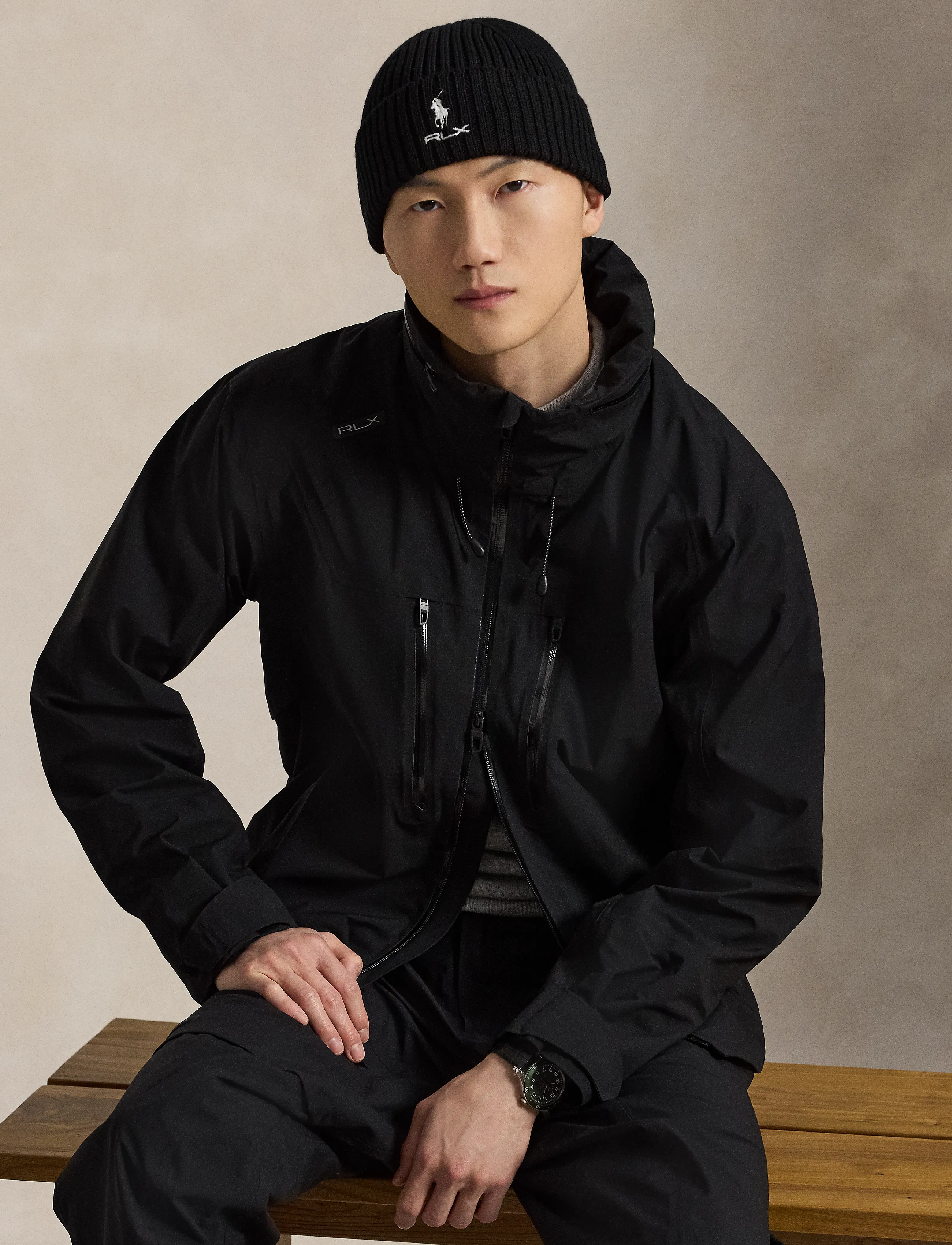 Ralph Lauren Golf - Hooded Rain Jacket - polo black - 5