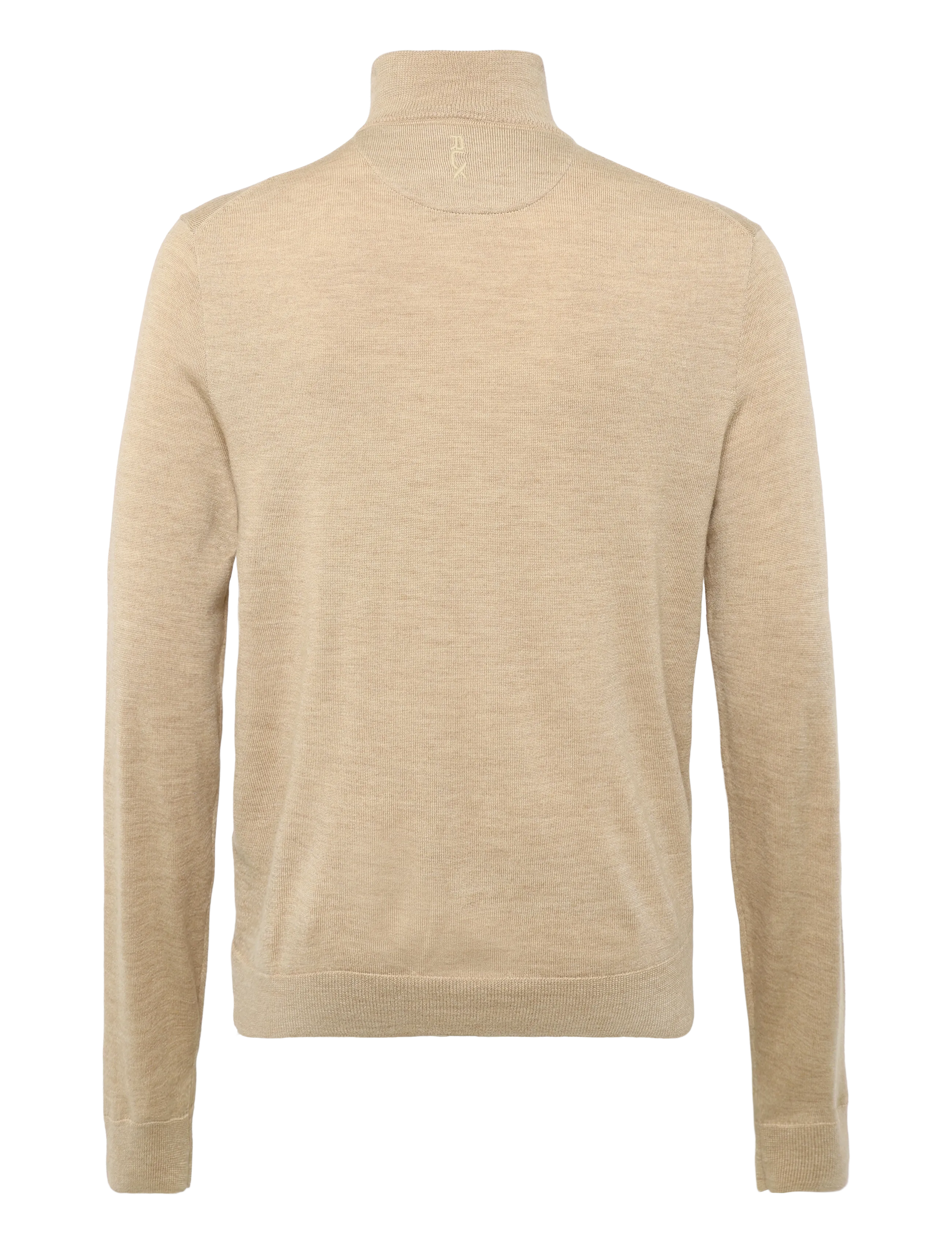 Ralph Lauren Golf - 2/30 MERINO WOOL-SWEATER-HALF ZIP - sweatshirts - dune melange - 1