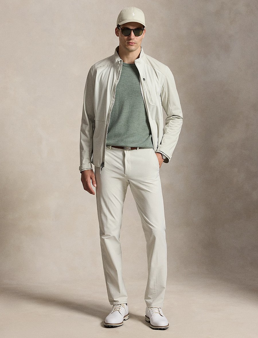 Ralph Lauren Golf - 2/30 MERINO WOOL-SWEATER-PULLOVER - sweatshirts - fern green heathe - 3