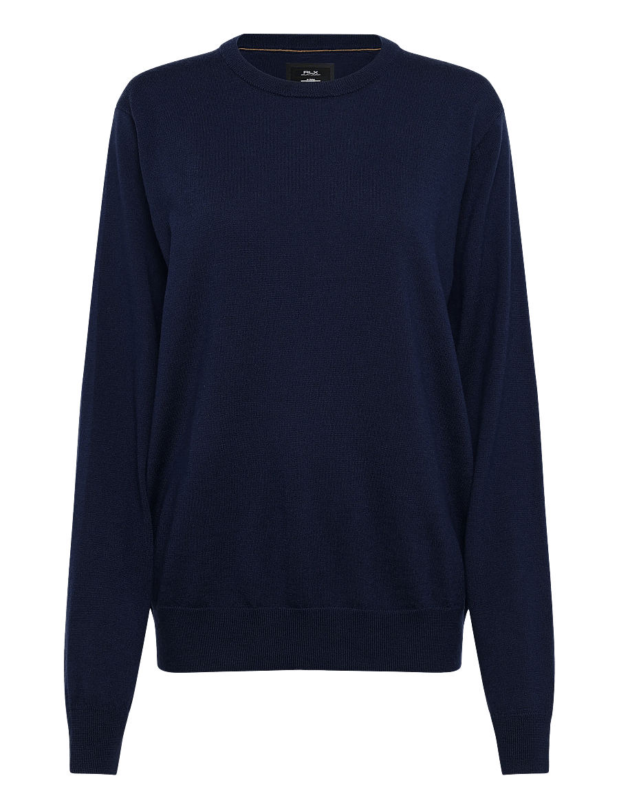 Ralph Lauren Golf - 2/30 MERINO WOOL-SWEATER-PULLOVER - sweatshirts - refined navy - 0