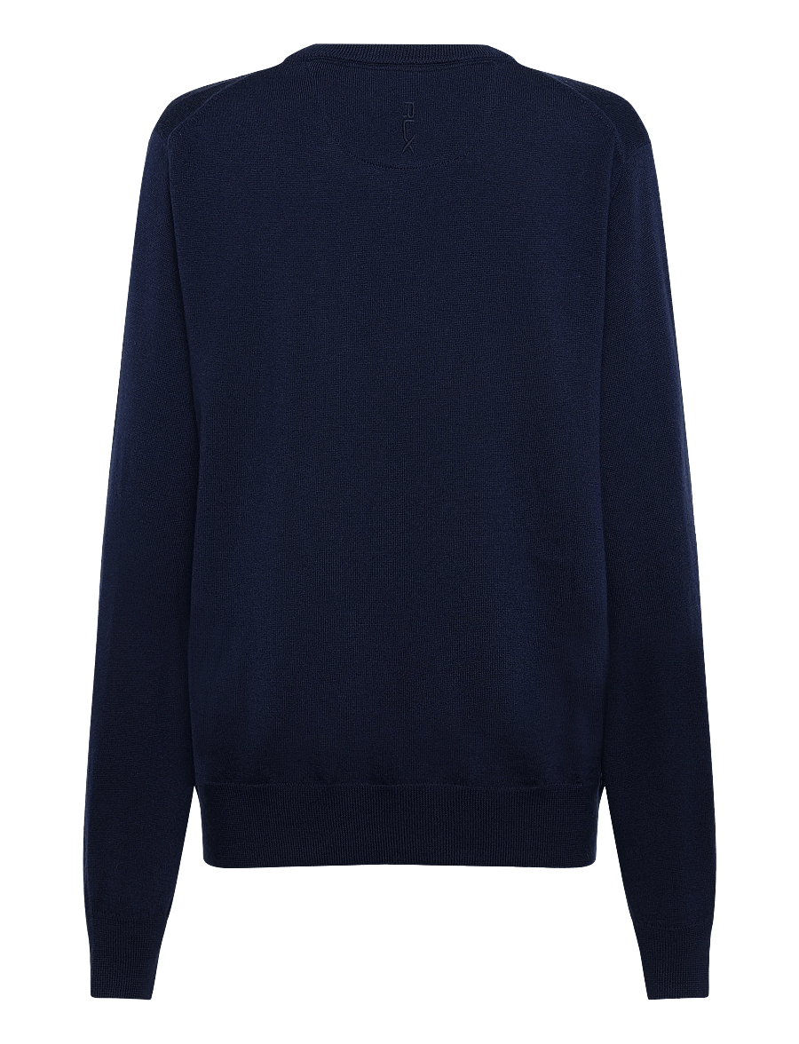 Ralph Lauren Golf - 2/30 MERINO WOOL-SWEATER-PULLOVER - sweatshirts - refined navy - 1