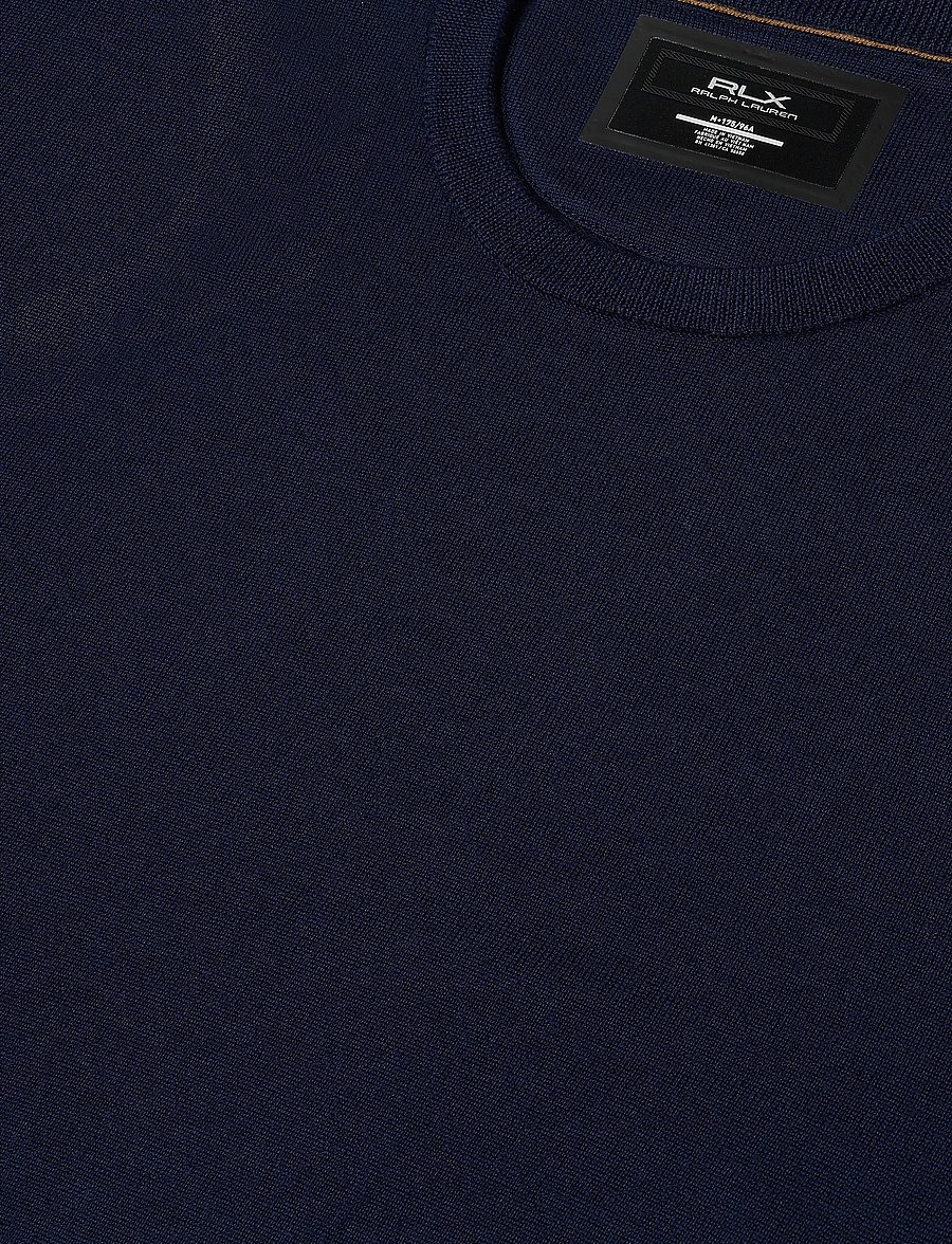Ralph Lauren Golf - 2/30 MERINO WOOL-SWEATER-PULLOVER - sweatshirts - refined navy - 2