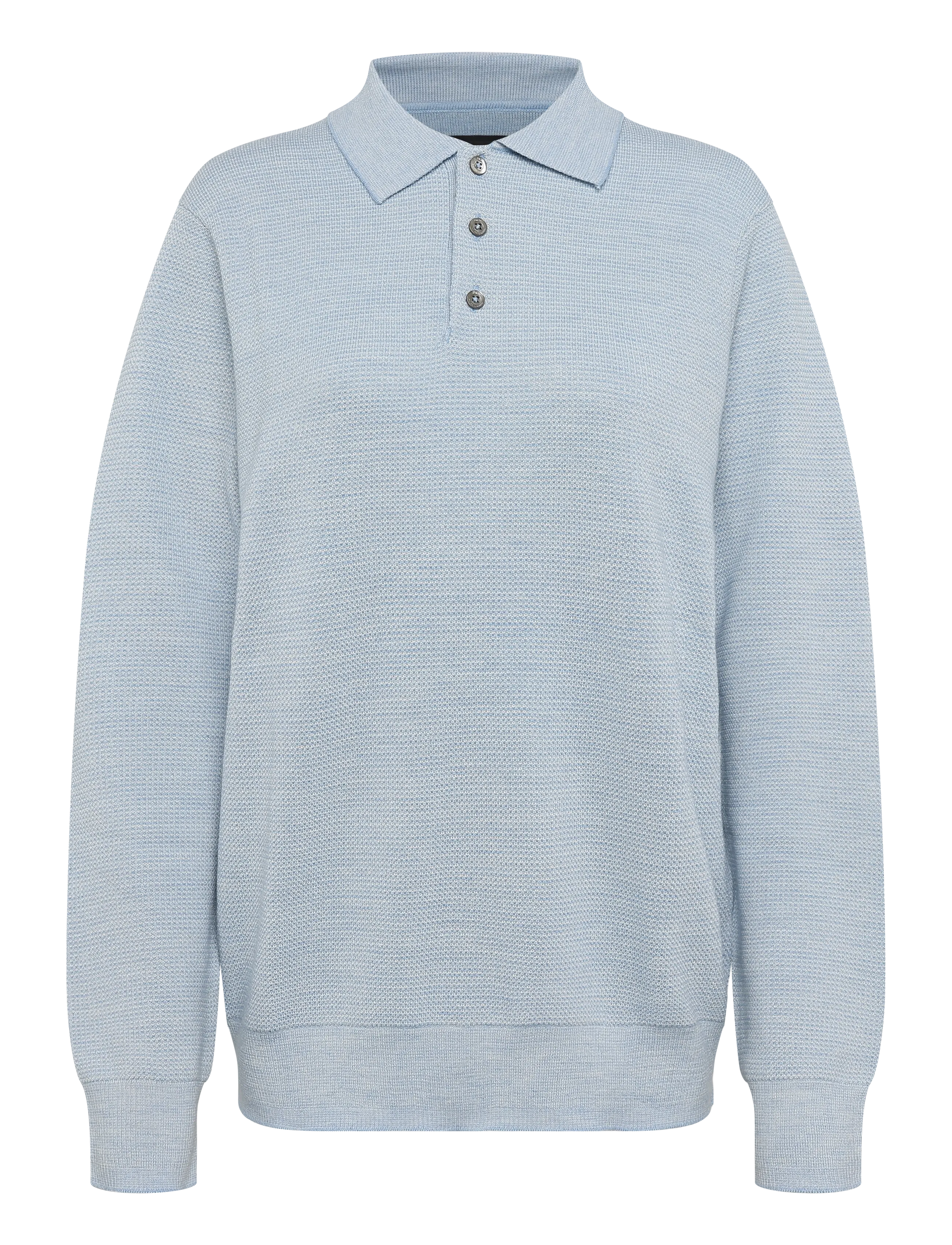 Ralph Lauren Golf 2/30 Merino Coolmax-Sweater-Polo, XL, Sport Polos, Blau - Long-sleeved Männerswear