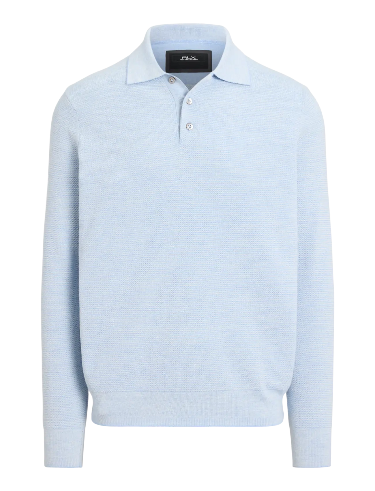Ralph Lauren Golf Striped Performance Polo-Collar Sweater - Golf - BLUE COMBO / blue