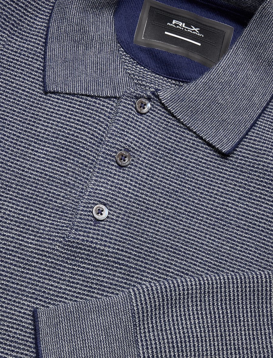 Ralph Lauren Golf - 2/30 MERINO COOLMAX-SWEATER-POLO - alussärgid ja t-särgid - navy combo - 2
