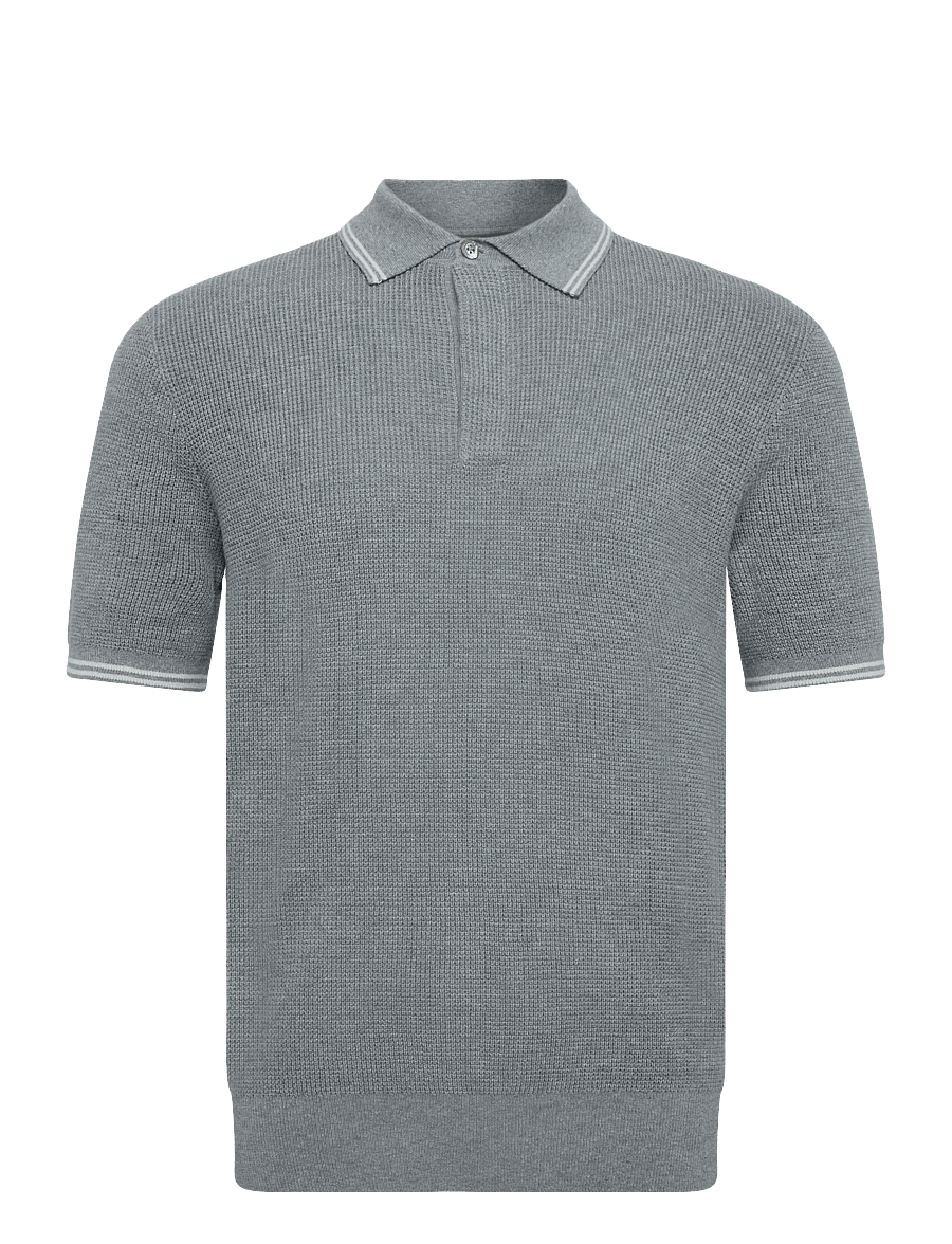Ralph Lauren Golf - COTTON-SWEATER-POLO - toppar & t-shirts - spring hthr/stone - 0