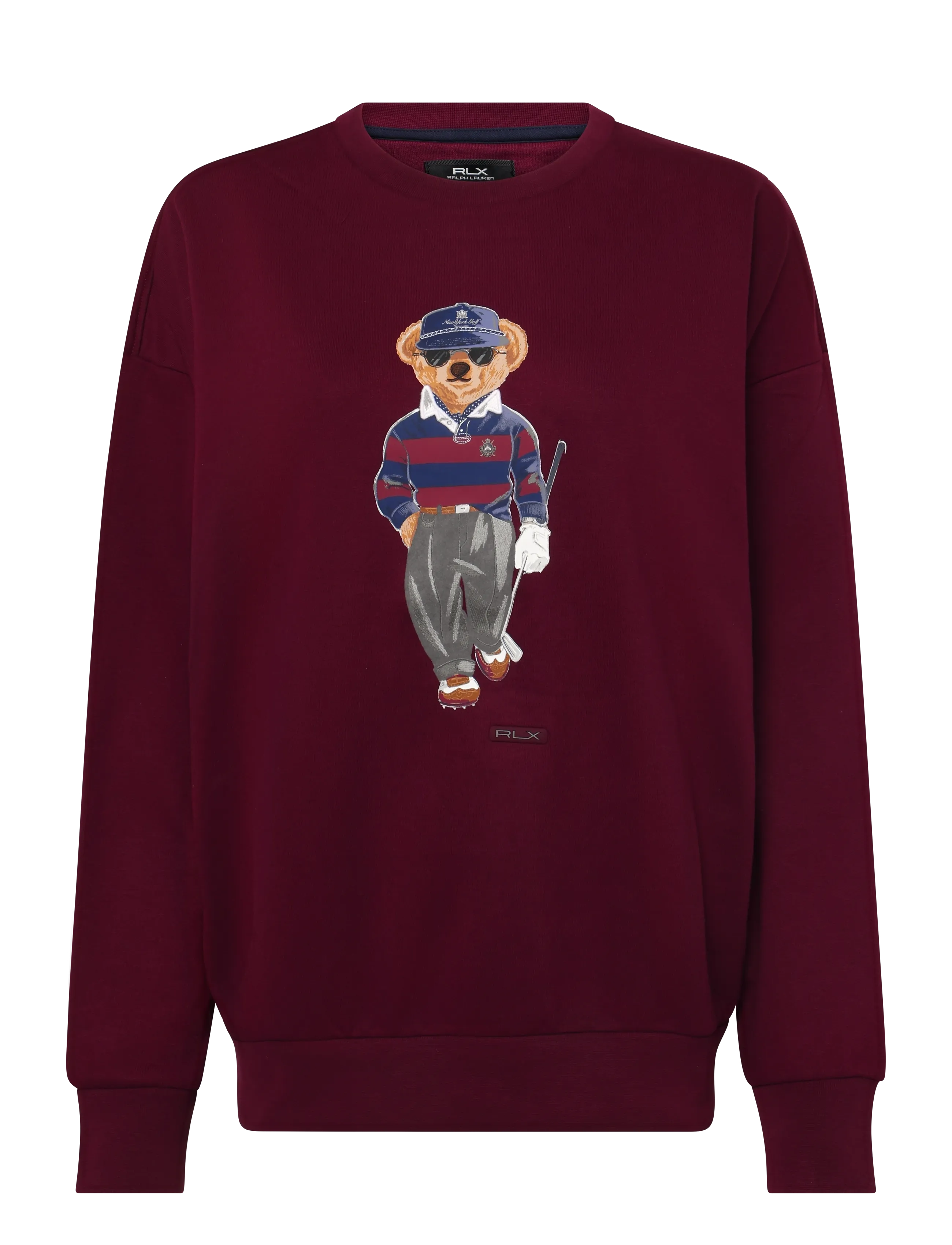 Ralph Lauren Golf LT WT MAGIC FLEECE-KNT-SWEATSHIRT - Alussärgid - CLASSIC WINE / burgundy