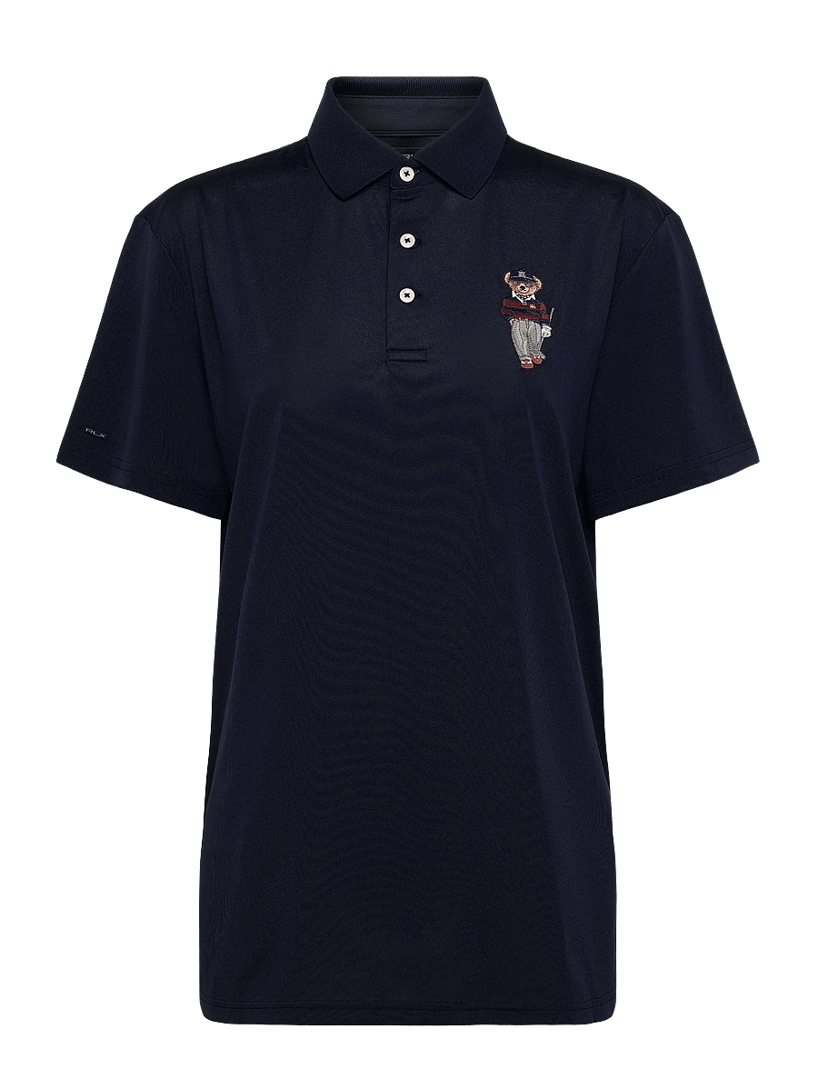 Ralph Lauren Golf - AIRTECH PIQUE-KNT-POLO - toppe & t-shirts - refined navy - 0