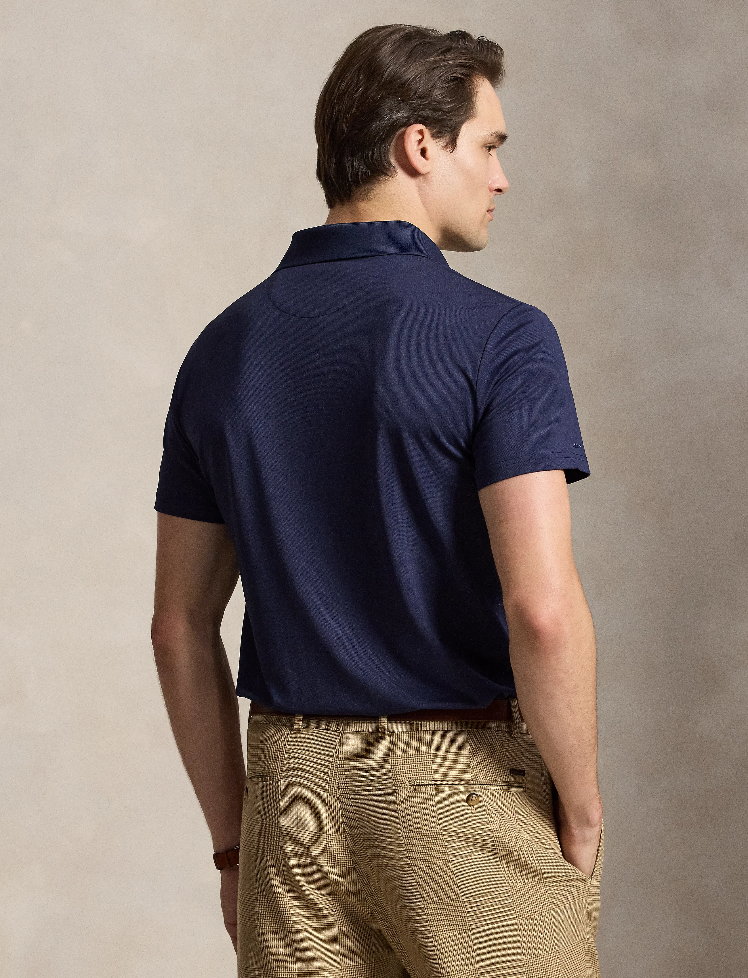 Ralph Lauren Golf - AIRTECH PIQUE-KNT-POLO - toppar & t-shirts - refined navy - 1