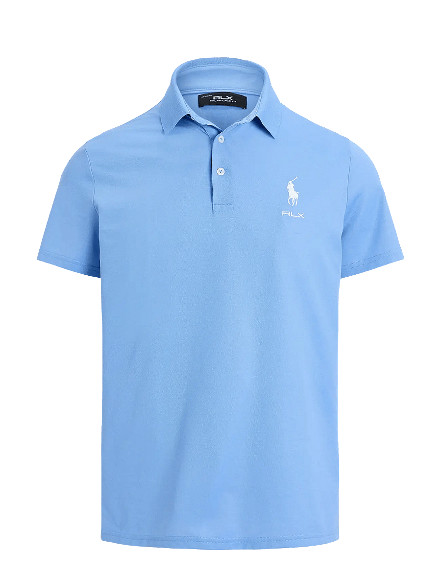 Ralph Lauren Golf - Tailored Fit Performance Polo Shirt - oberteile & t-shirts - bristol blue - 0