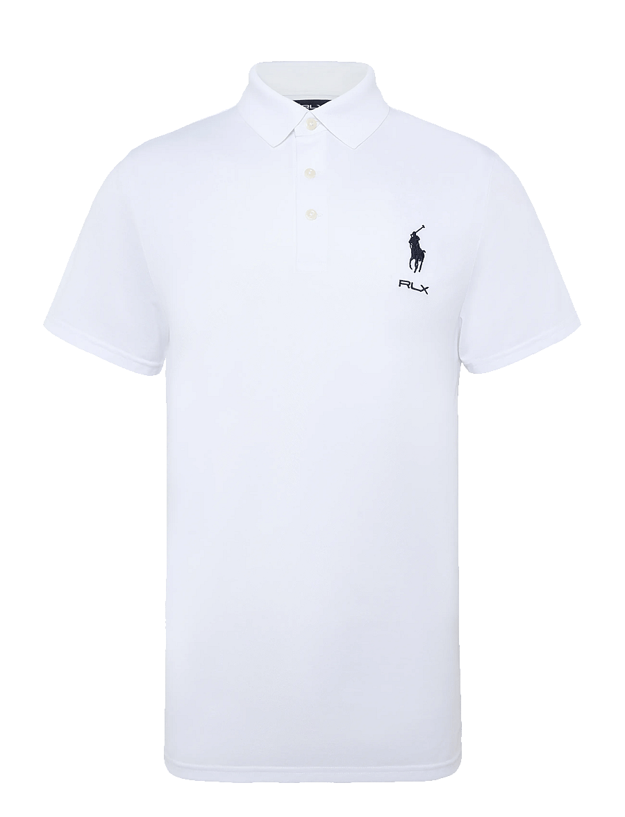 Ralph Lauren Golf - Tailored Fit Performance Polo Shirt - oberteile & t-shirts - ceramic white - 0