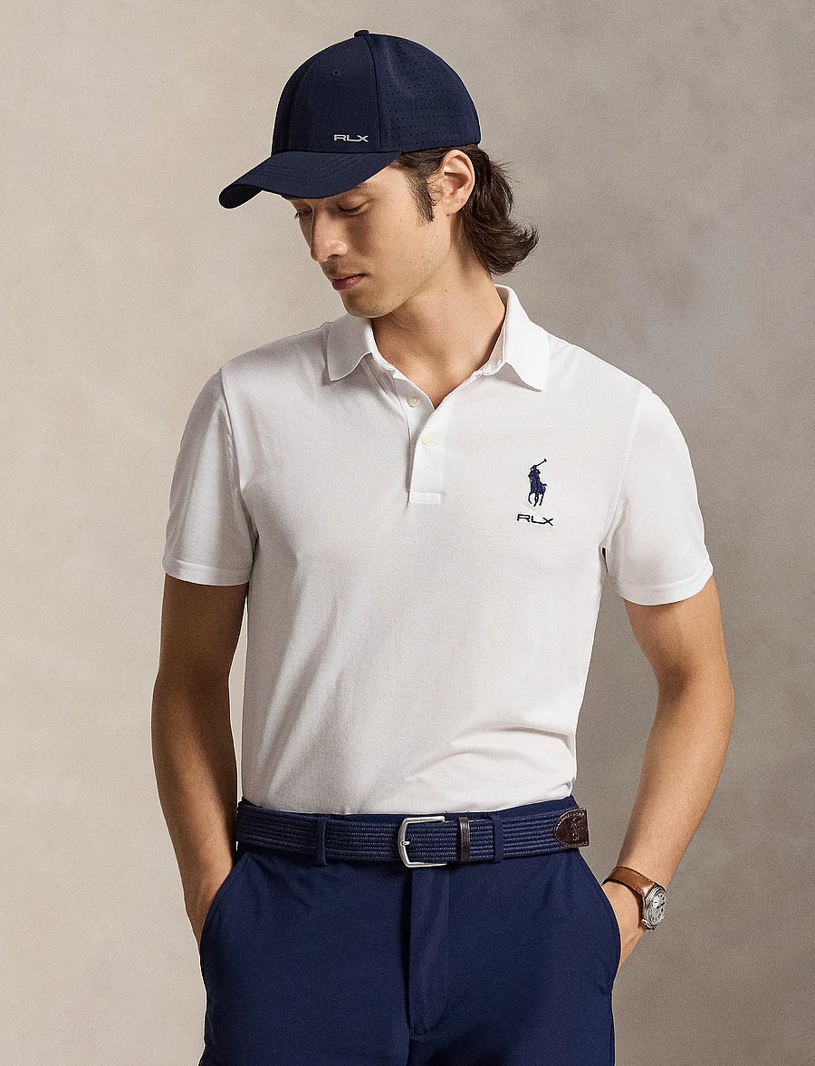Ralph Lauren Golf - TOUR PIQUE-KNT-POLO - toppar & t-shirts - ceramic white - 2