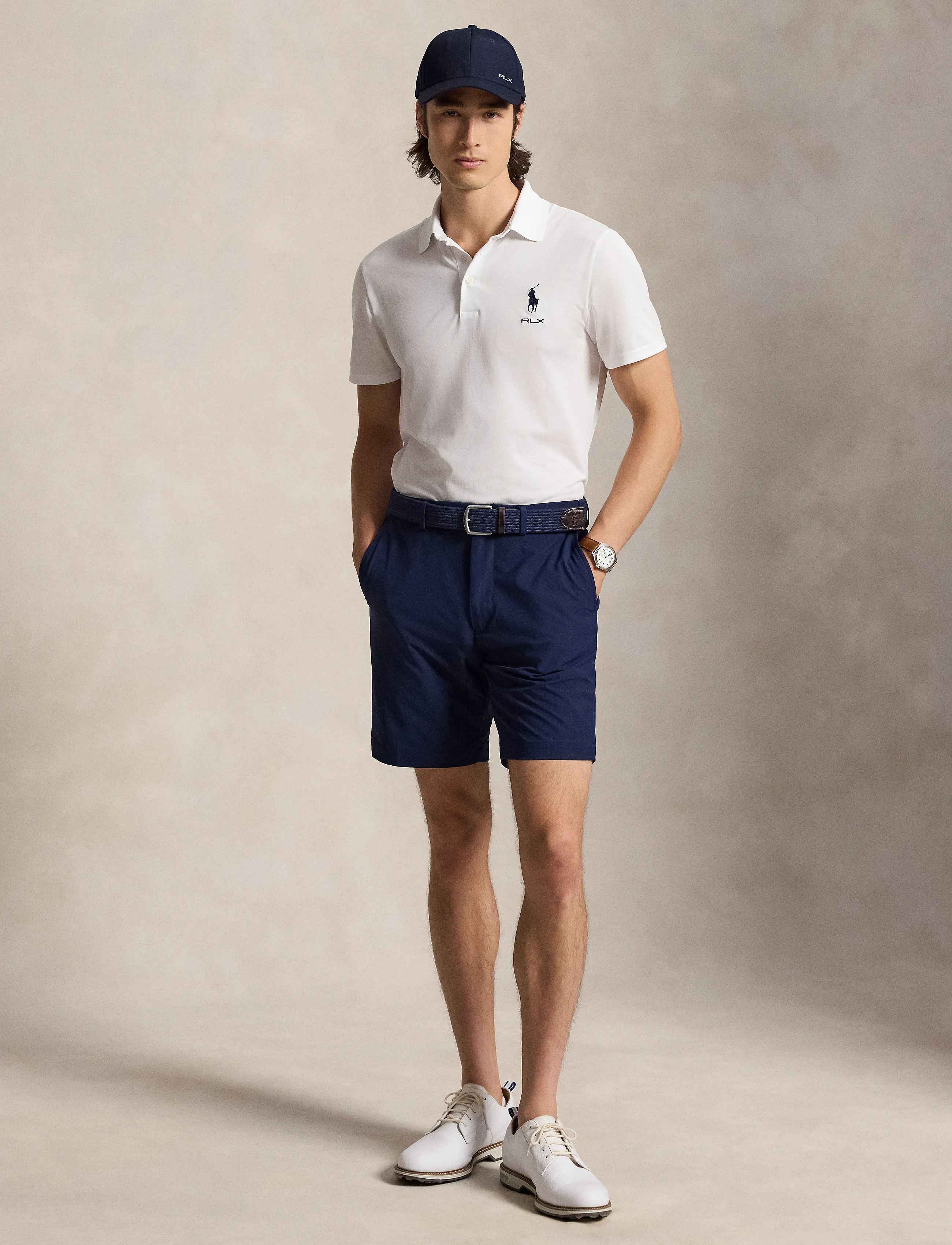 Ralph Lauren Golf - TOUR PIQUE-KNT-POLO - toppar & t-shirts - ceramic white - 3