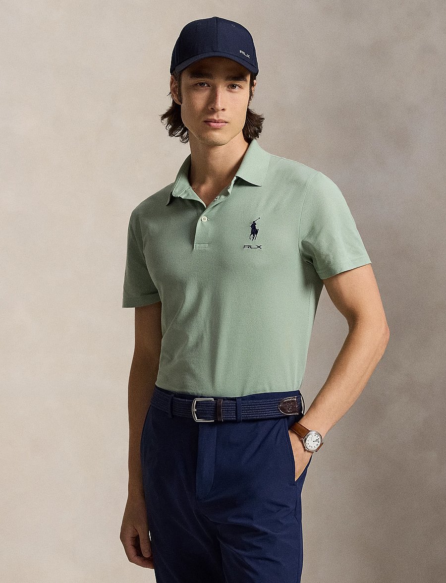 Ralph Lauren Golf - Tailored Fit Performance Polo Shirt - topit & t-paidat - light green - 3
