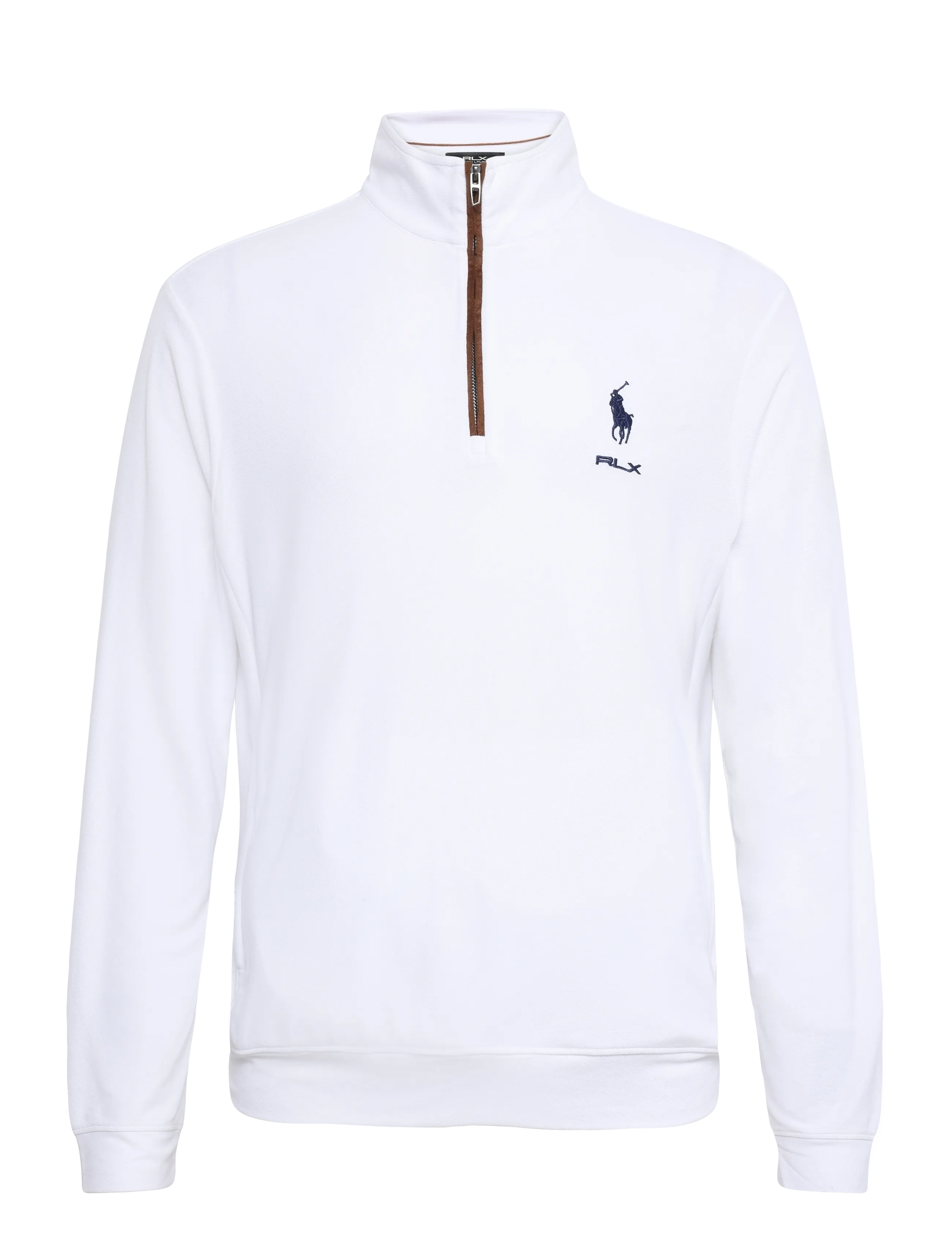 Ralph Lauren Golf MOVEMENT MESH-KNT-PULLOVER - Vis alt - CERAMIC WHITE / cream