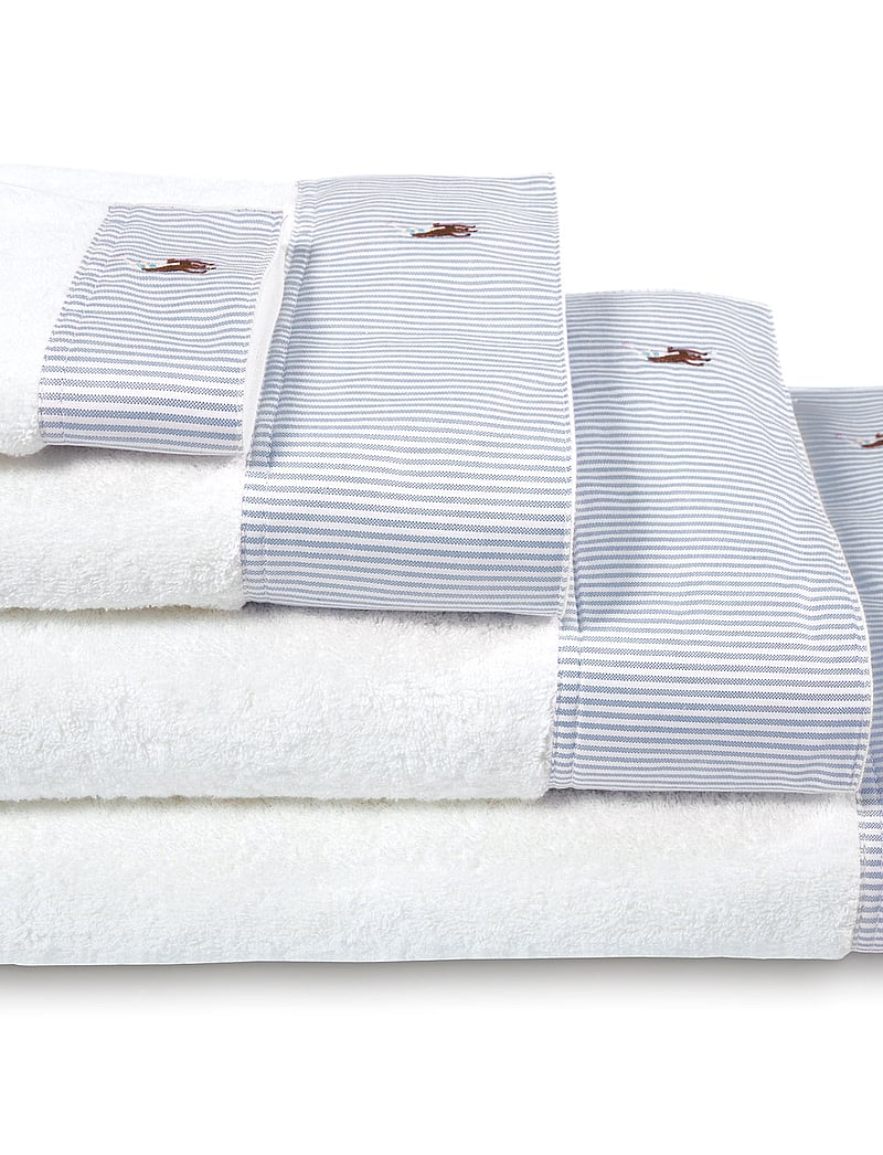 Ralph Lauren Home - OXFORD Wash towel - ansiktshanddukar - bleu - 1