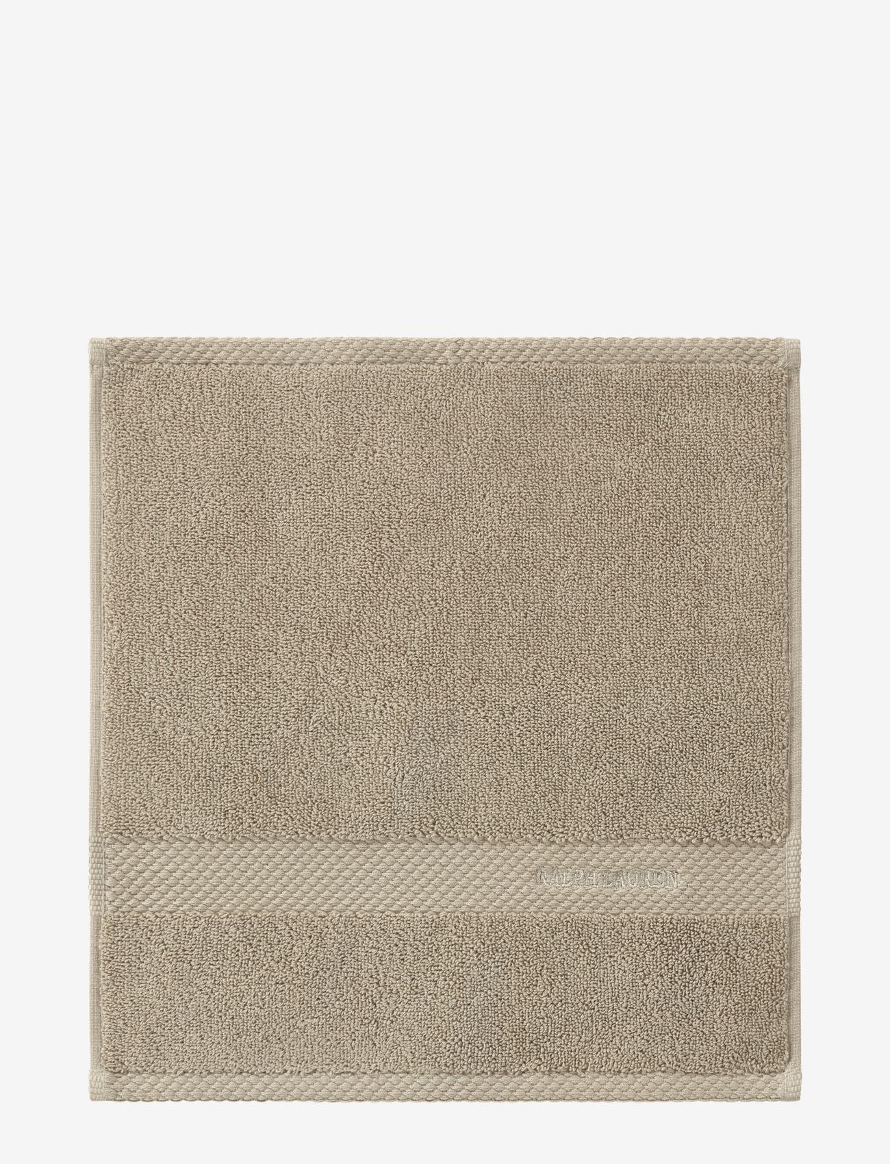 Ralph Lauren Home Avenue Wash Towel, 30X30 cm, Towels & Bath Towels, Beige - Face Homeware