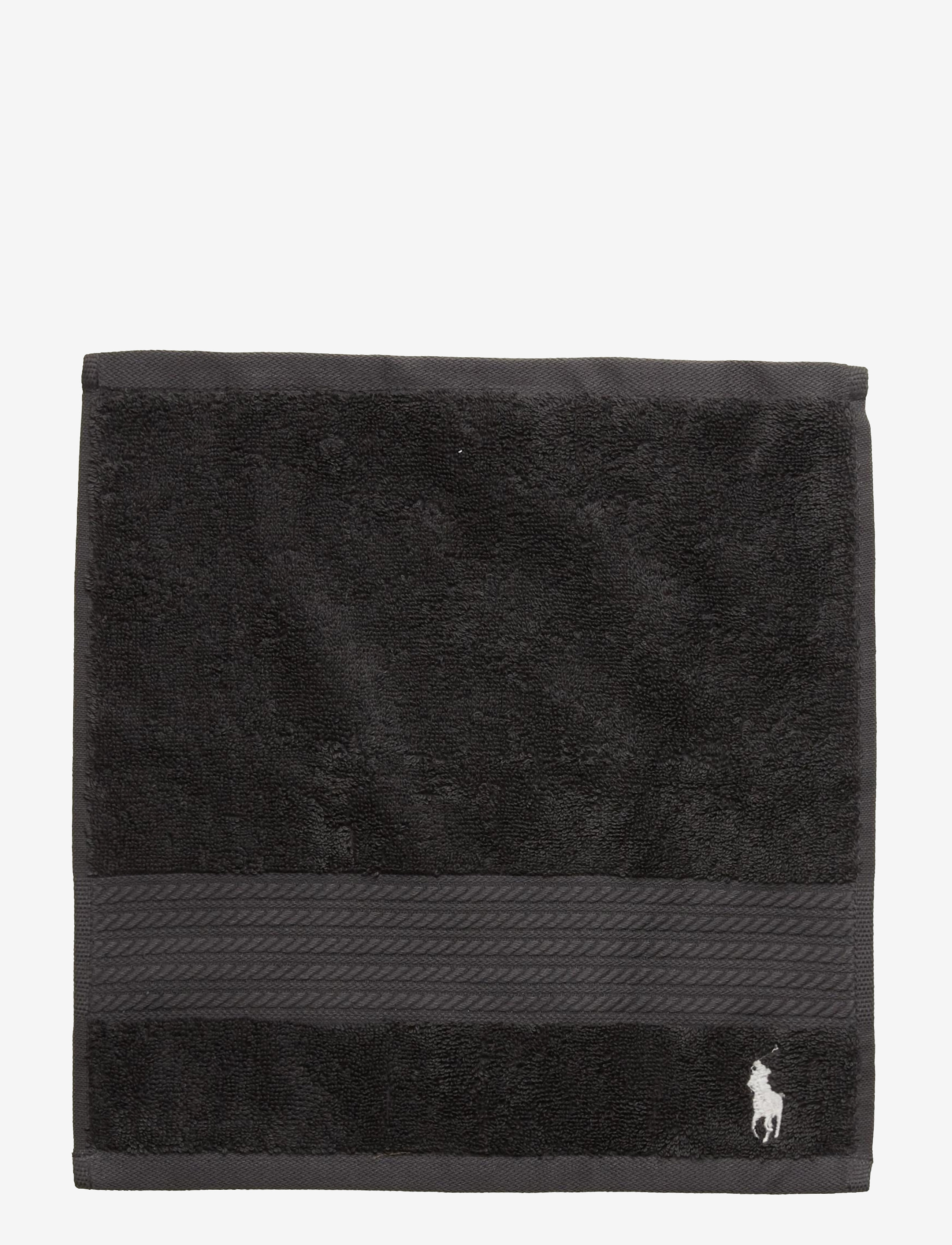 Ralph Lauren Home PLAYER Wash towel - E-smaspäev - CHARCOA / black