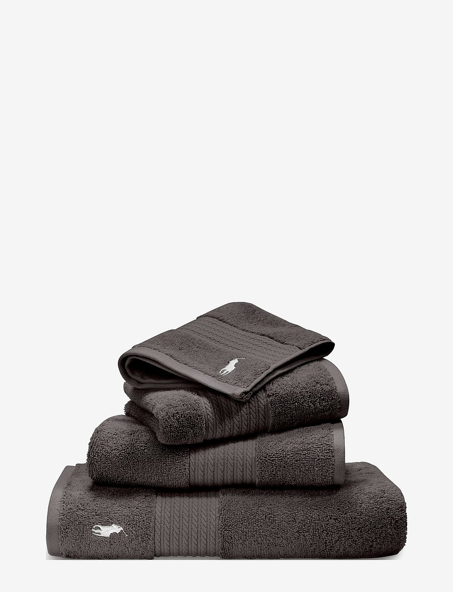 Ralph Lauren Home - PLAYER Guest towel - saunalinad - charcoa - 0