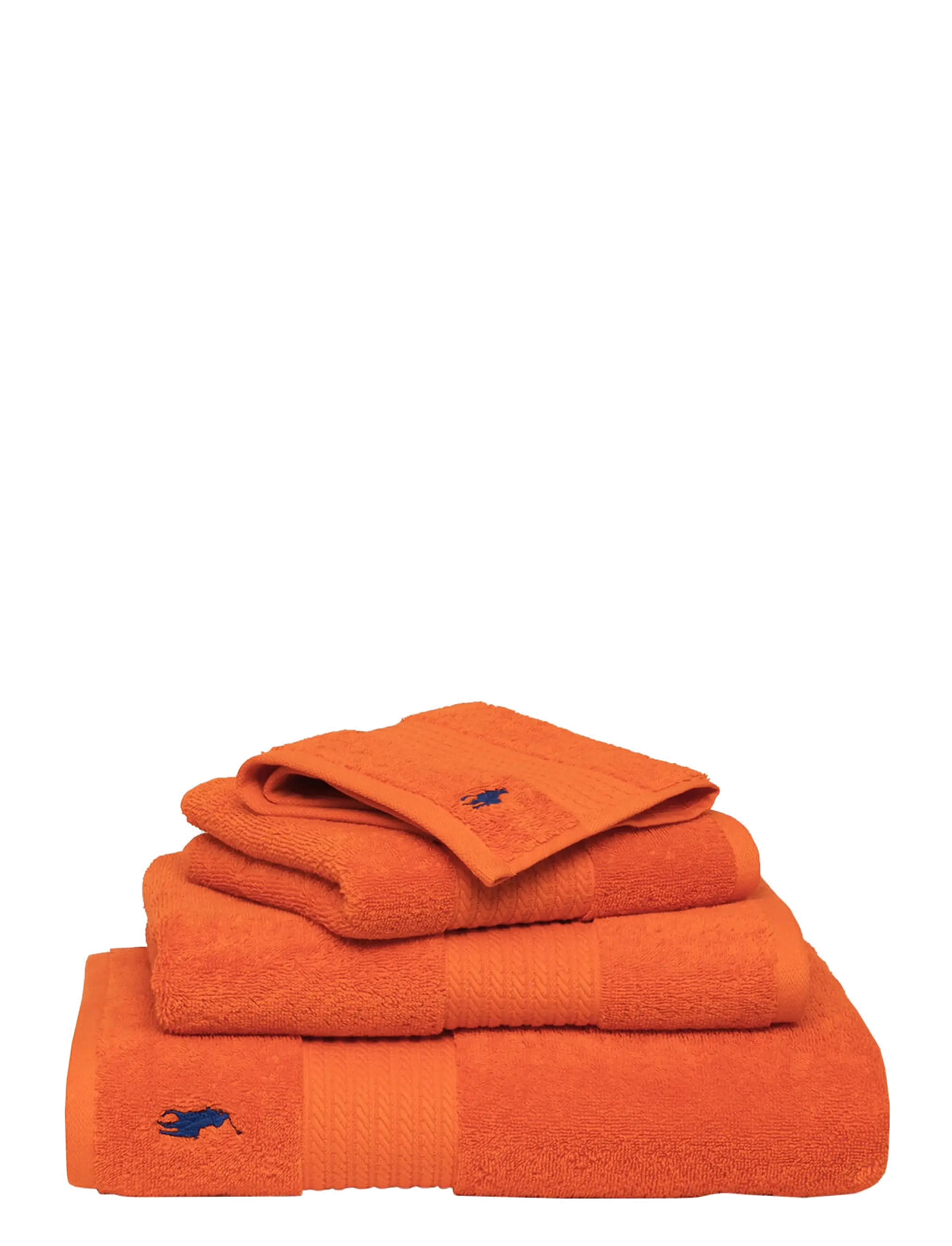 Ralph Lauren Home Player Bath Sheet, Bath Håndklæde, Orange, Str: 90X170CM