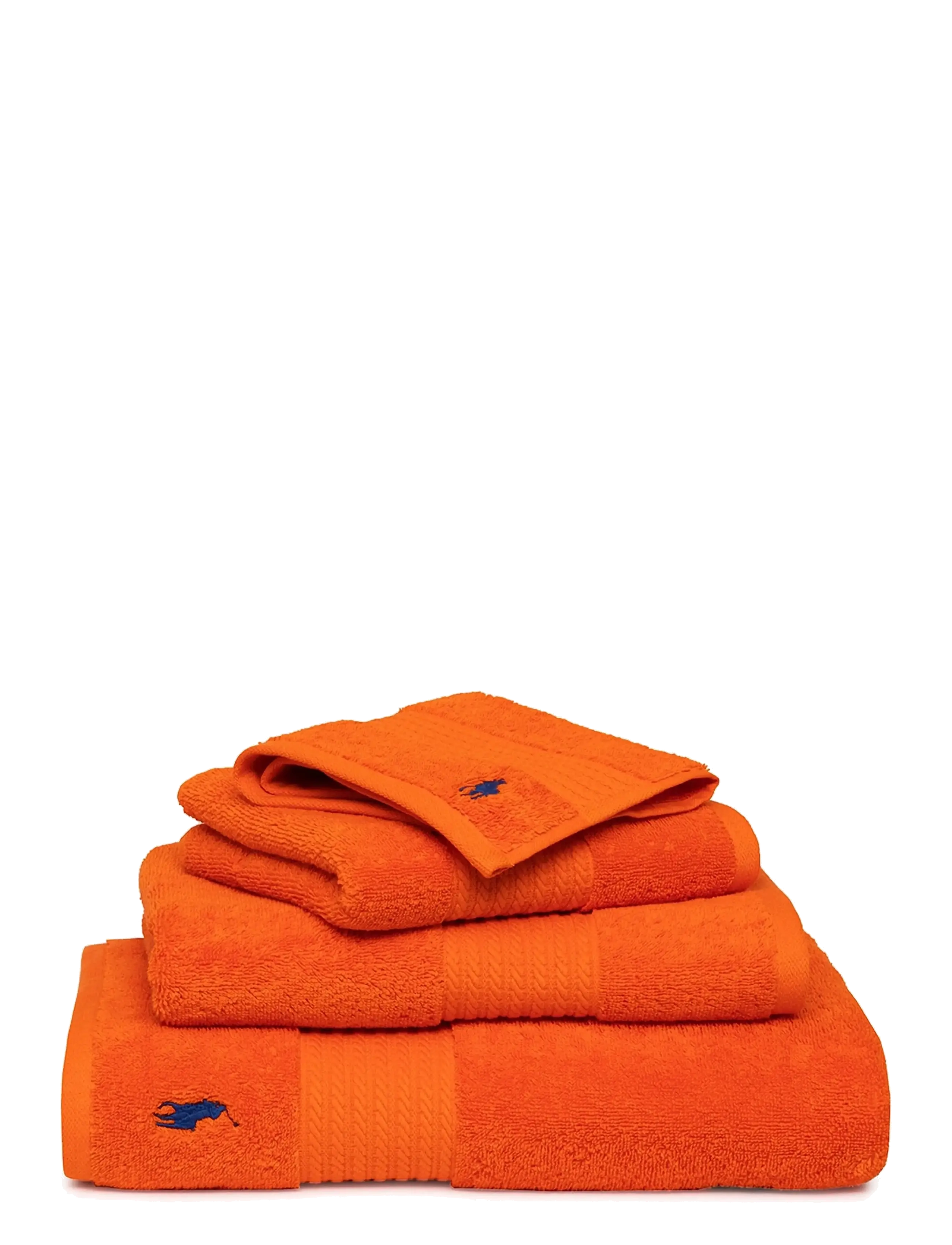 Ralph Lauren Home Player Bath Towel, Bath Håndklæde, Orange, Str: 75X140CM