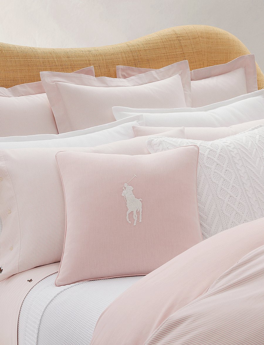 Ralph Lauren Home - OXFORD Cushion cover - padjakatted - rosette - 0