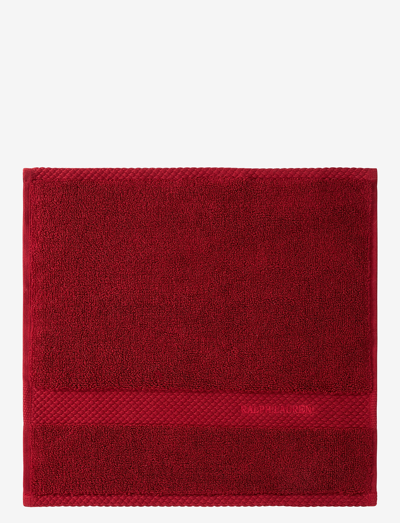 Ralph Lauren Home - AVENUE Wash towel - ansiktshåndklær - carmin - 0