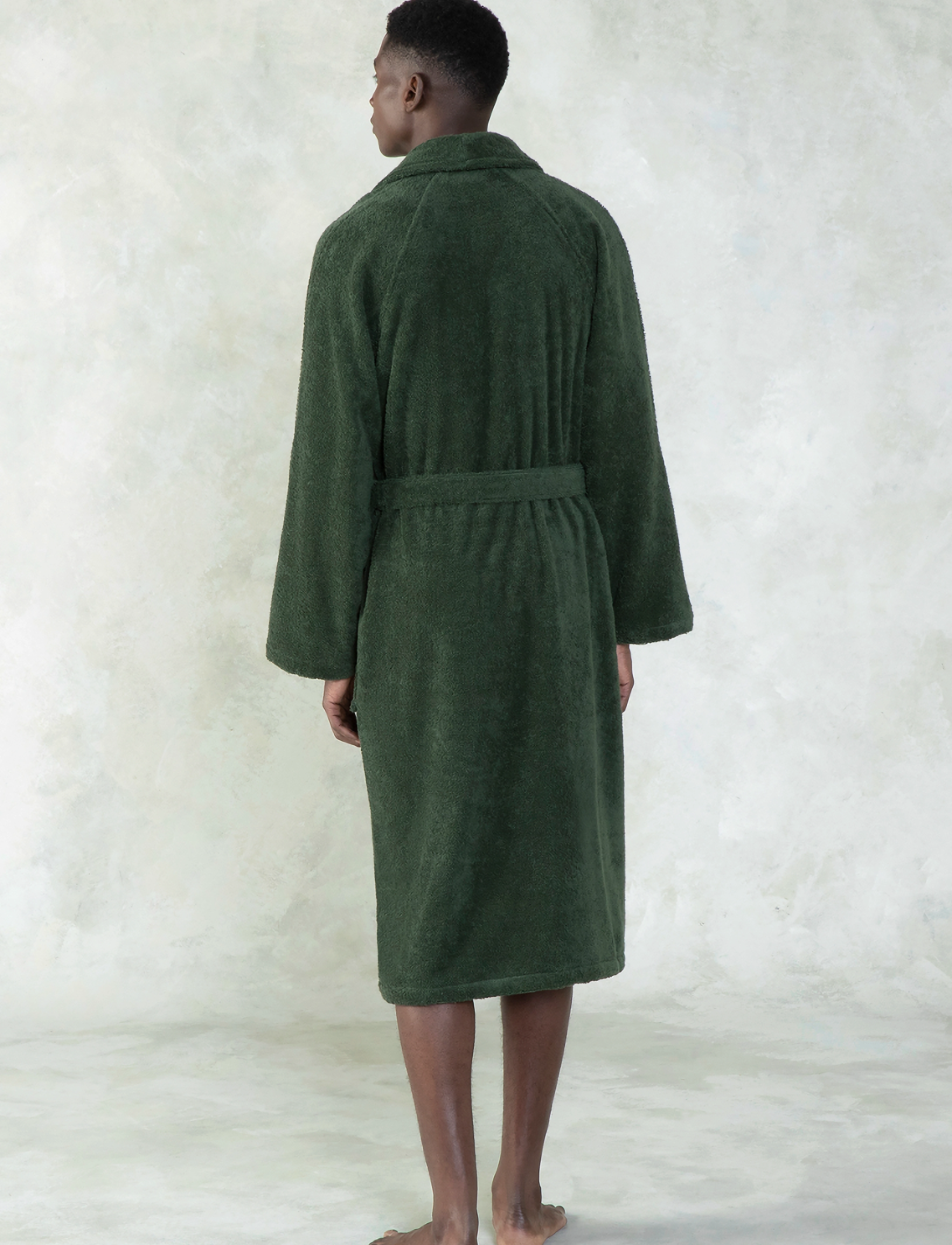 Ralph Lauren Home - LANGDON Bath robe - everyday style - pine - 4