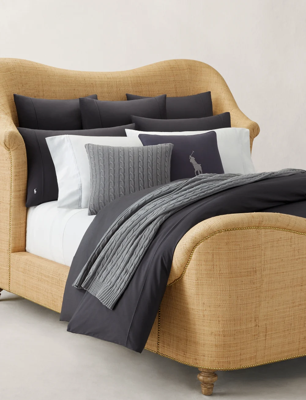 Ralph Lauren Home - PLAYER Duvet cover - over 1000 kr - charcoa - 2