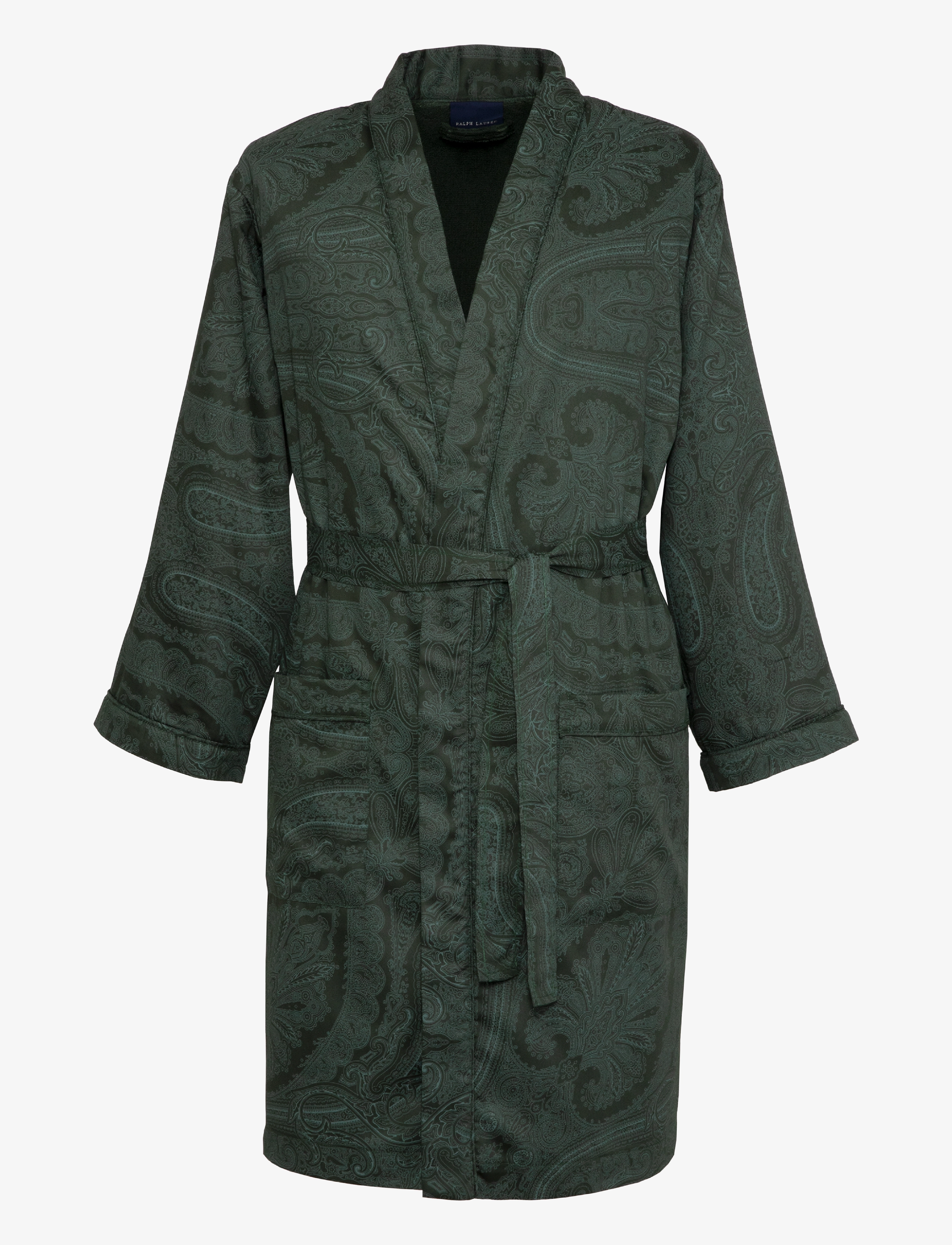 RALPH LAUREN Einrichtung Doncaste Bath Morgenmantel Grün - M - Damen