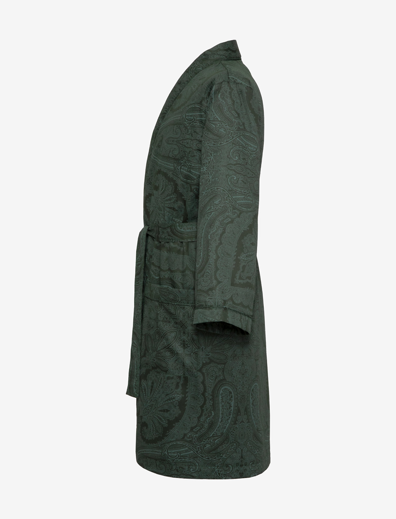 Ralph Lauren Home - DONCASTE Bath robe - bademäntel - dkgreen - 3