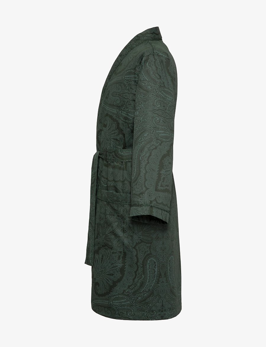 Ralph Lauren Home - DONCASTE Bath robe - alltags-style - dkgreen - 3