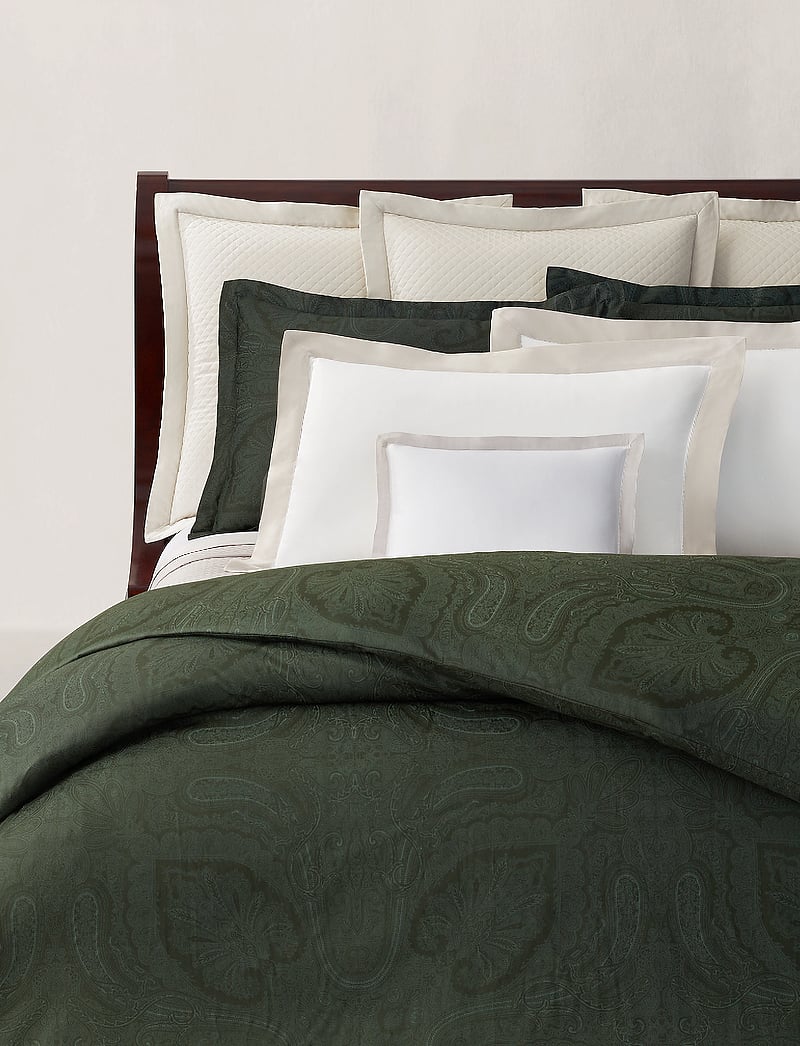 Ralph Lauren Home - DONCASTE Duvet cover - bettbezüge - dkgreen - 4