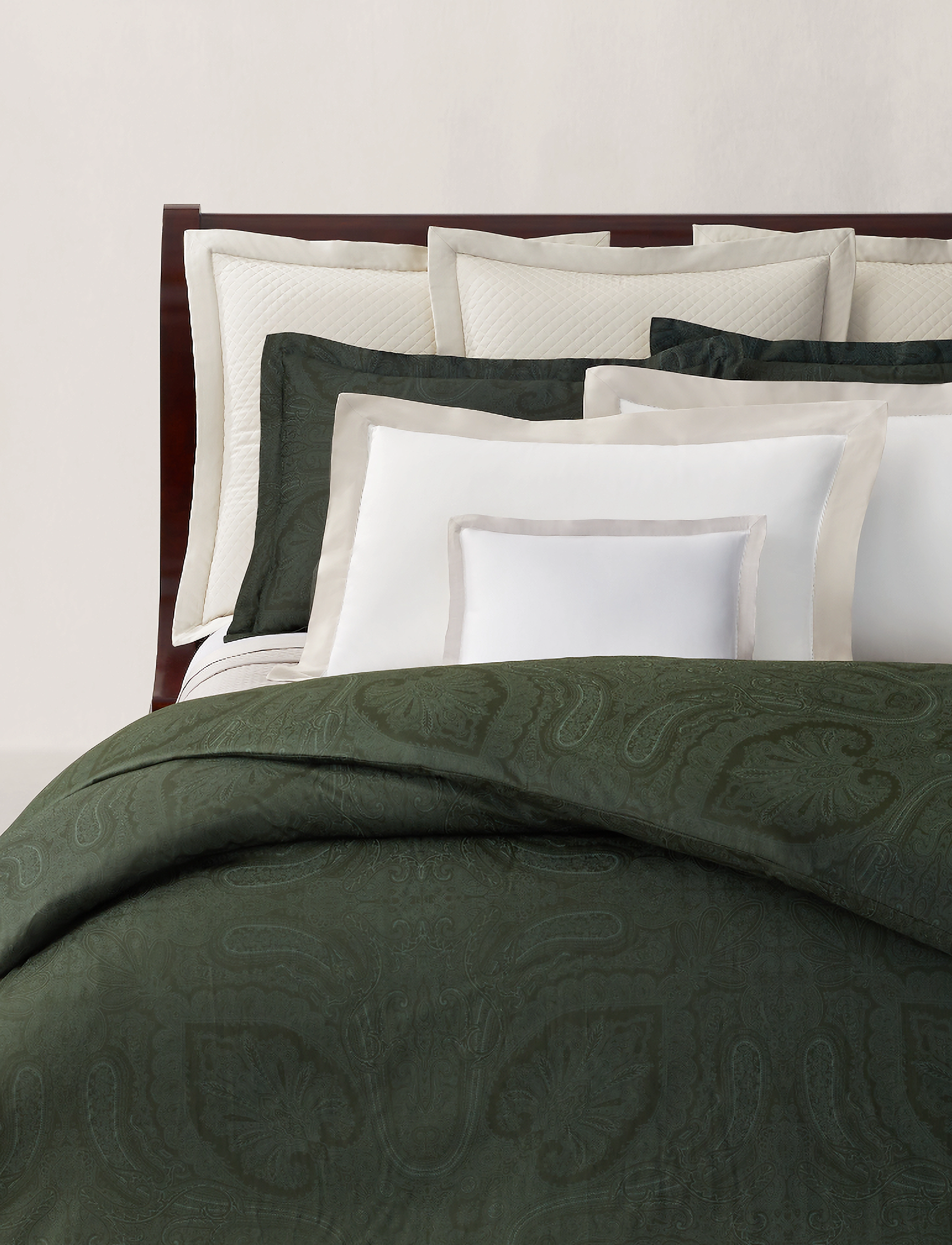 Ralph Lauren Home - DONCASTE Duvet cover - bettbezüge - dkgreen - 4