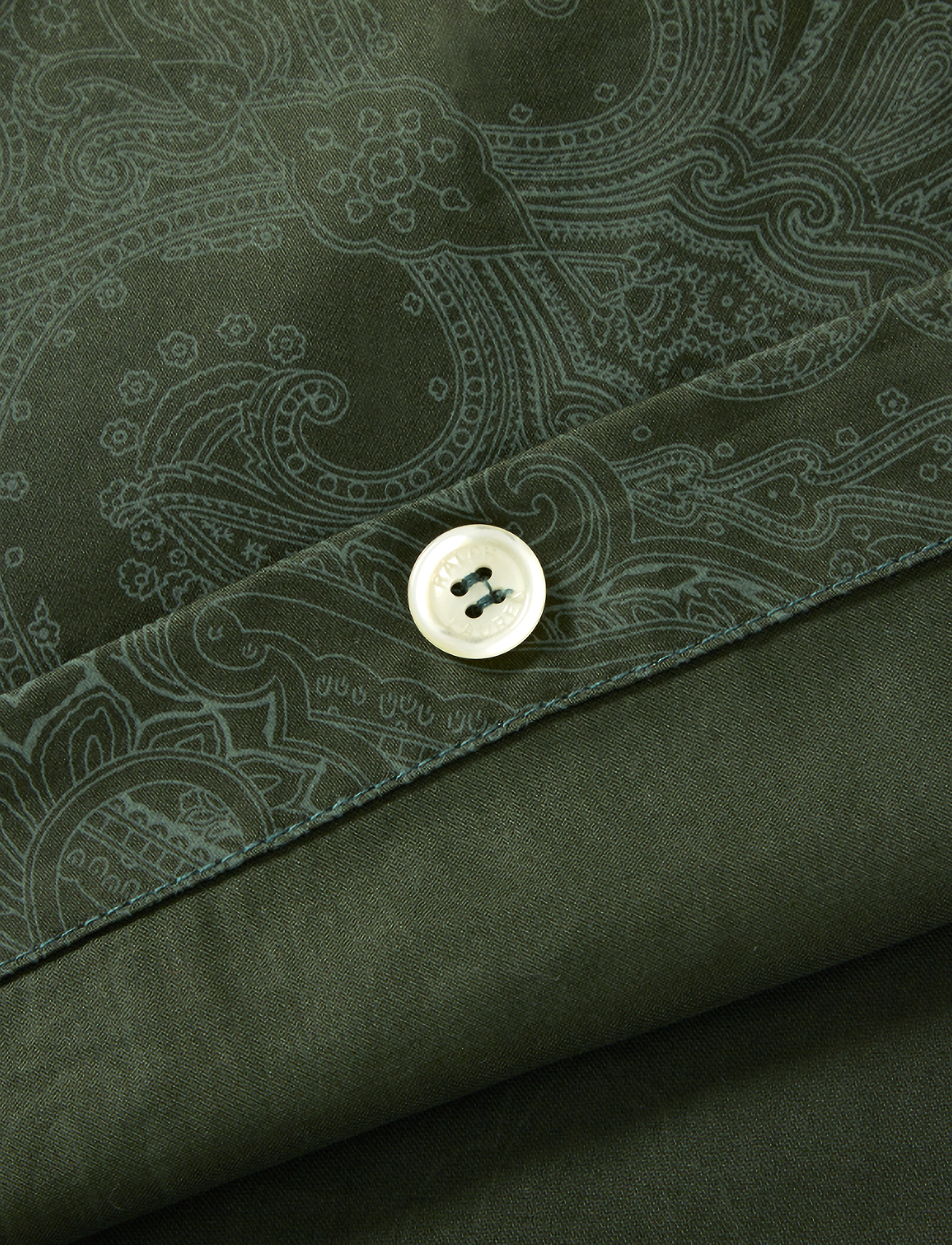 Ralph Lauren Home - DONCASTE Duvet cover - bettbezüge - dkgreen - 5