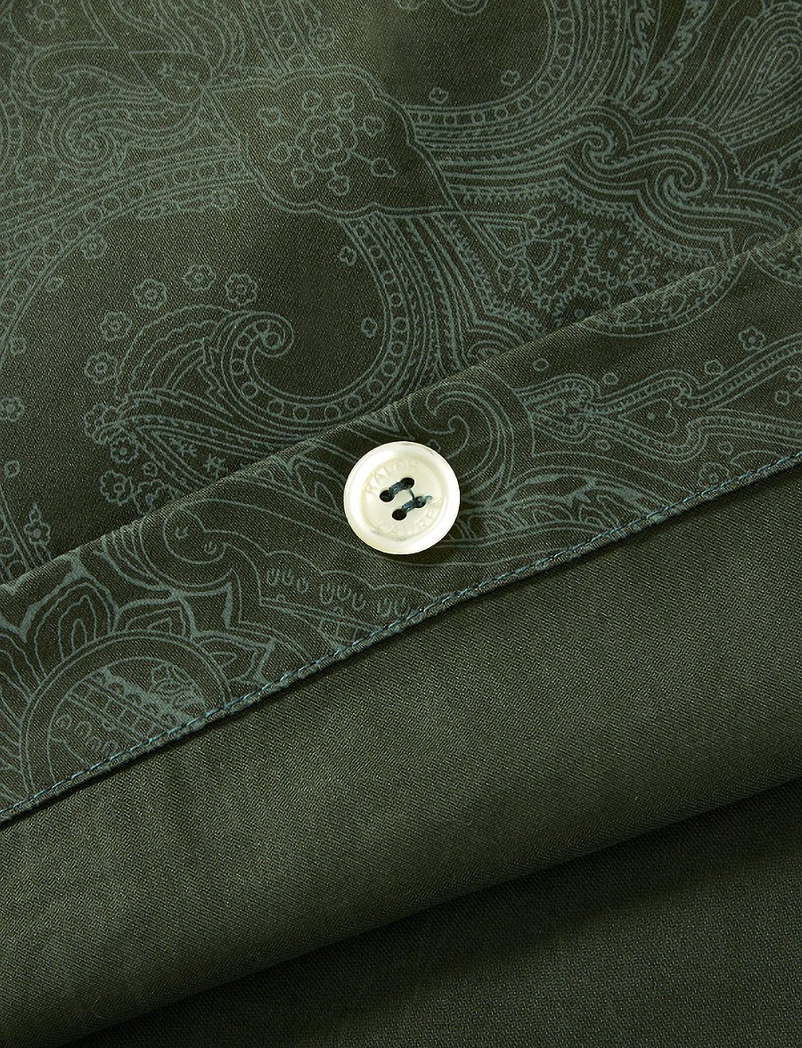Ralph Lauren Home - DONCASTE Duvet cover - bettbezüge - dkgreen - 5