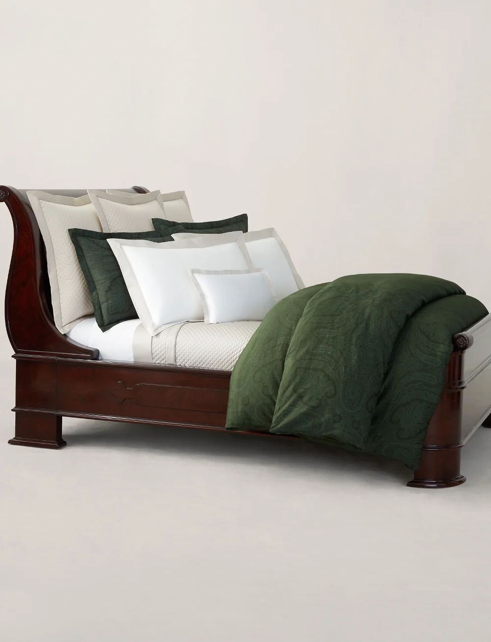 Ralph Lauren Home - DONCASTE Duvet cover - sängkläder - dkgreen - 3