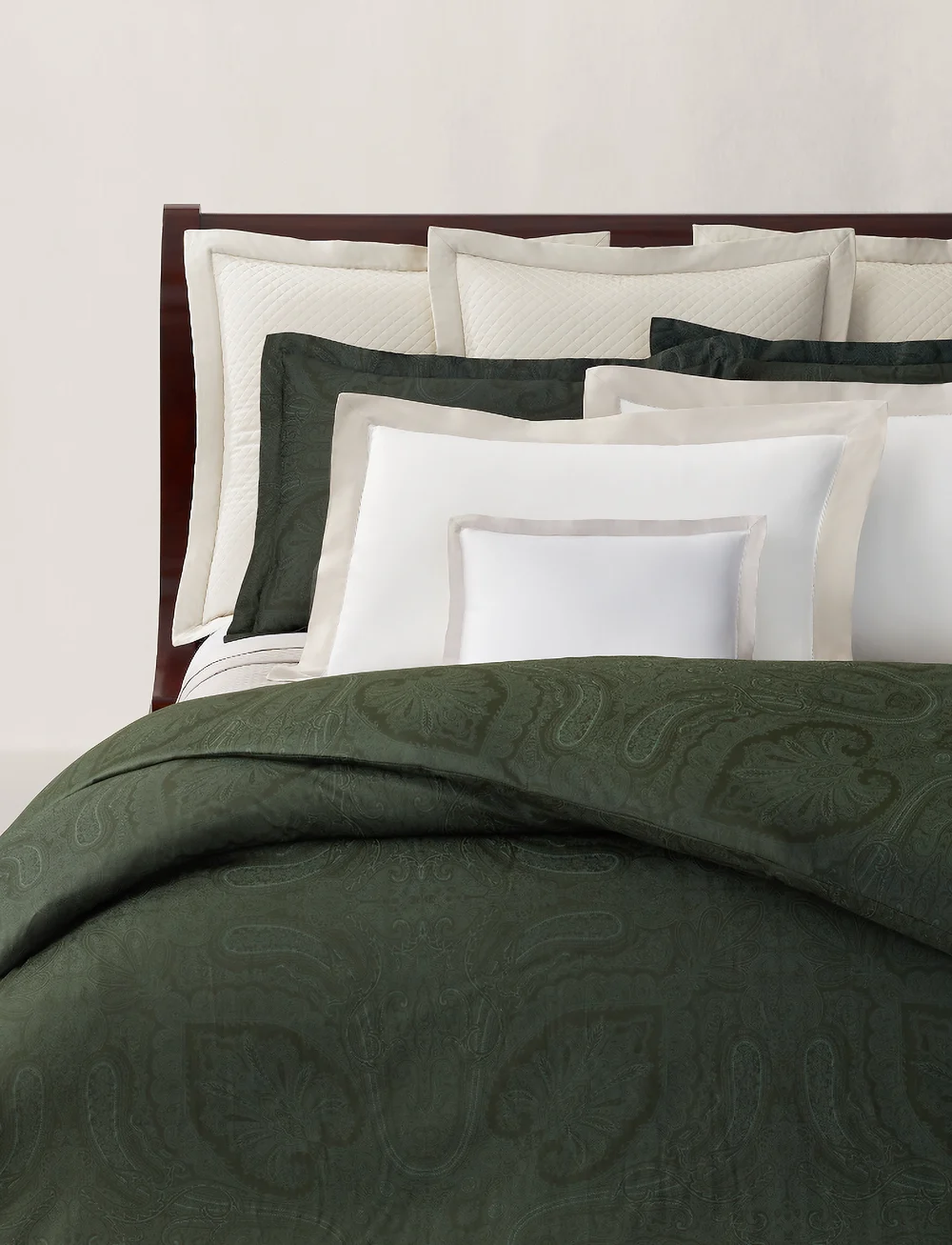 Ralph Lauren Home - DONCASTE Duvet cover - sängkläder - dkgreen - 4