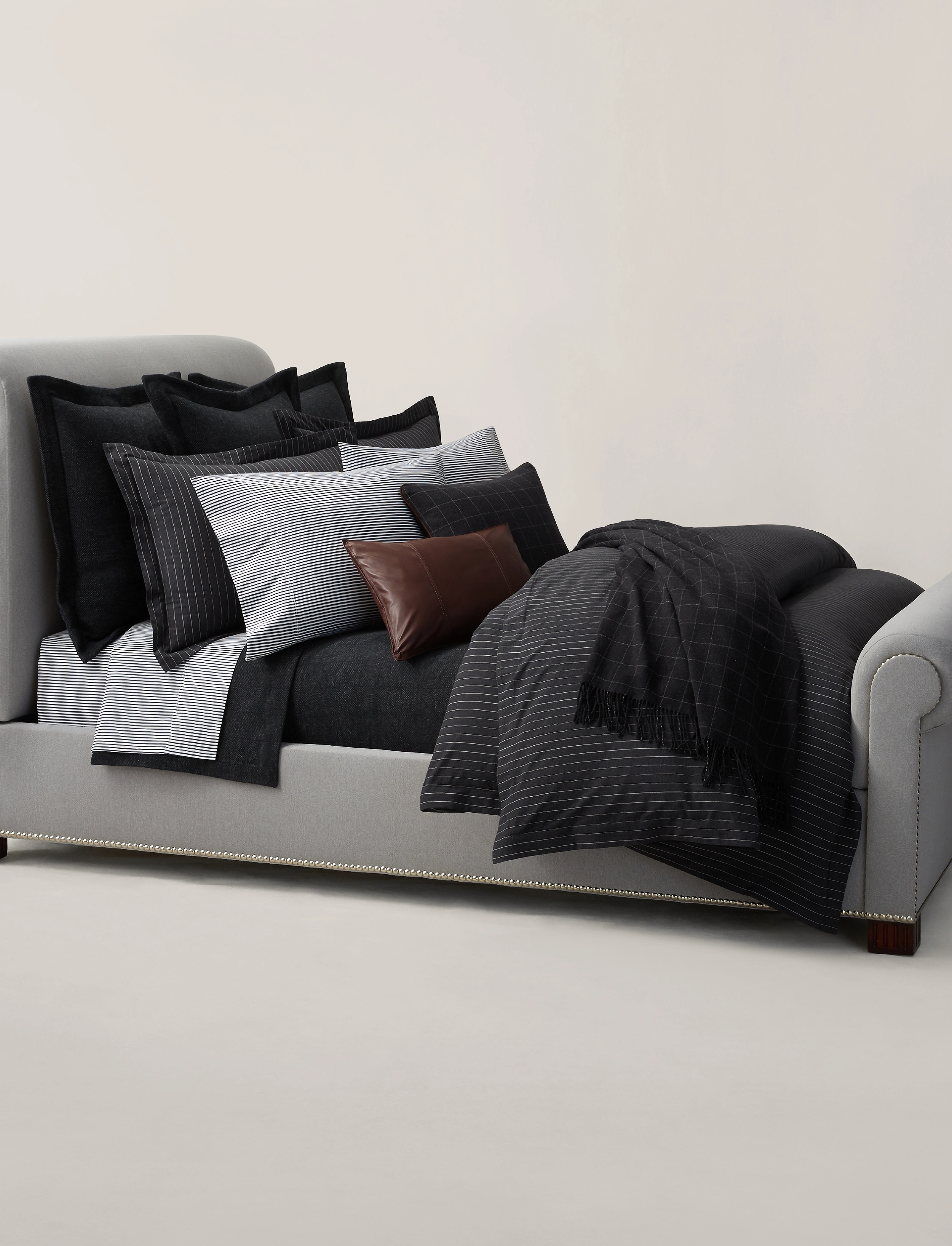 Ralph Lauren Home - LANDYN Duvet cover - påslakan - grey - 3