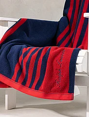 Ralph Lauren Home - HARPER Beach towel - badehåndklæder - navyred - 4