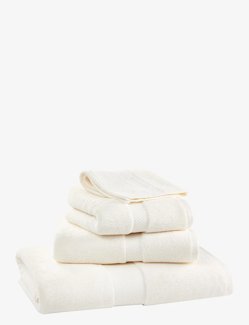 Ralph Lauren Home - AVENUE Guest towel - külaliste käterätikud - alabast - 1