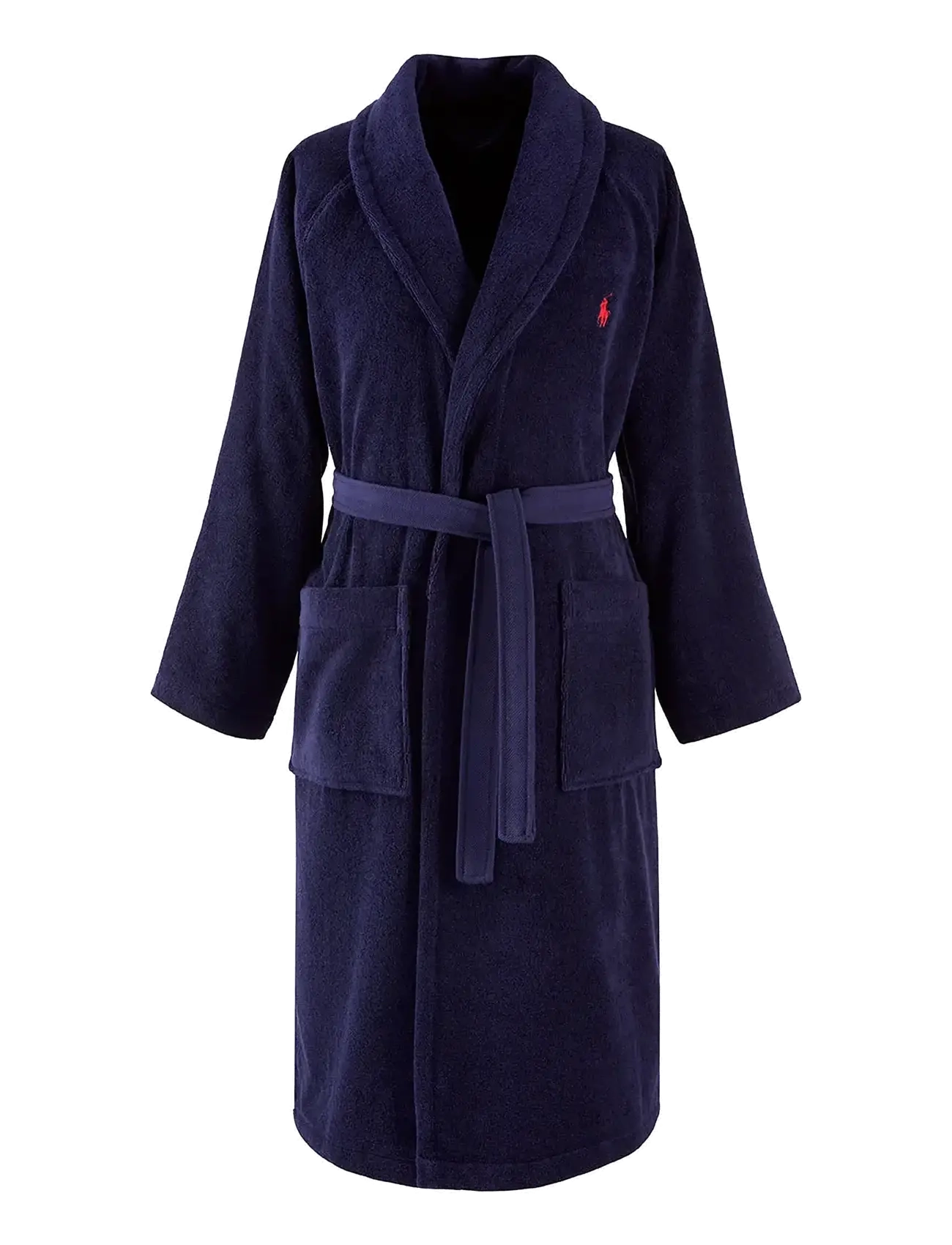 RALPH LAUREN Einrichtung Poloplay Bath Morgenmantel Navy - M - Unisex