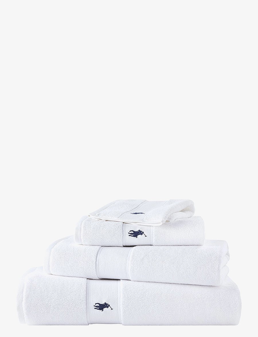 Ralph Lauren Home - POLOPLAY Wash towel - gesichtshandtücher - white - 2