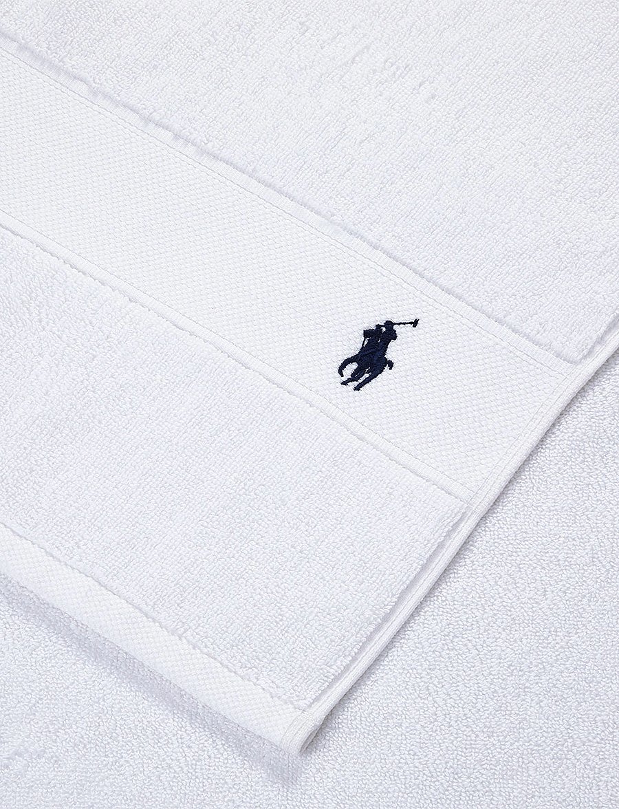 Ralph Lauren Home - POLOPLAY Wash towel - gesichtshandtücher - white - 4