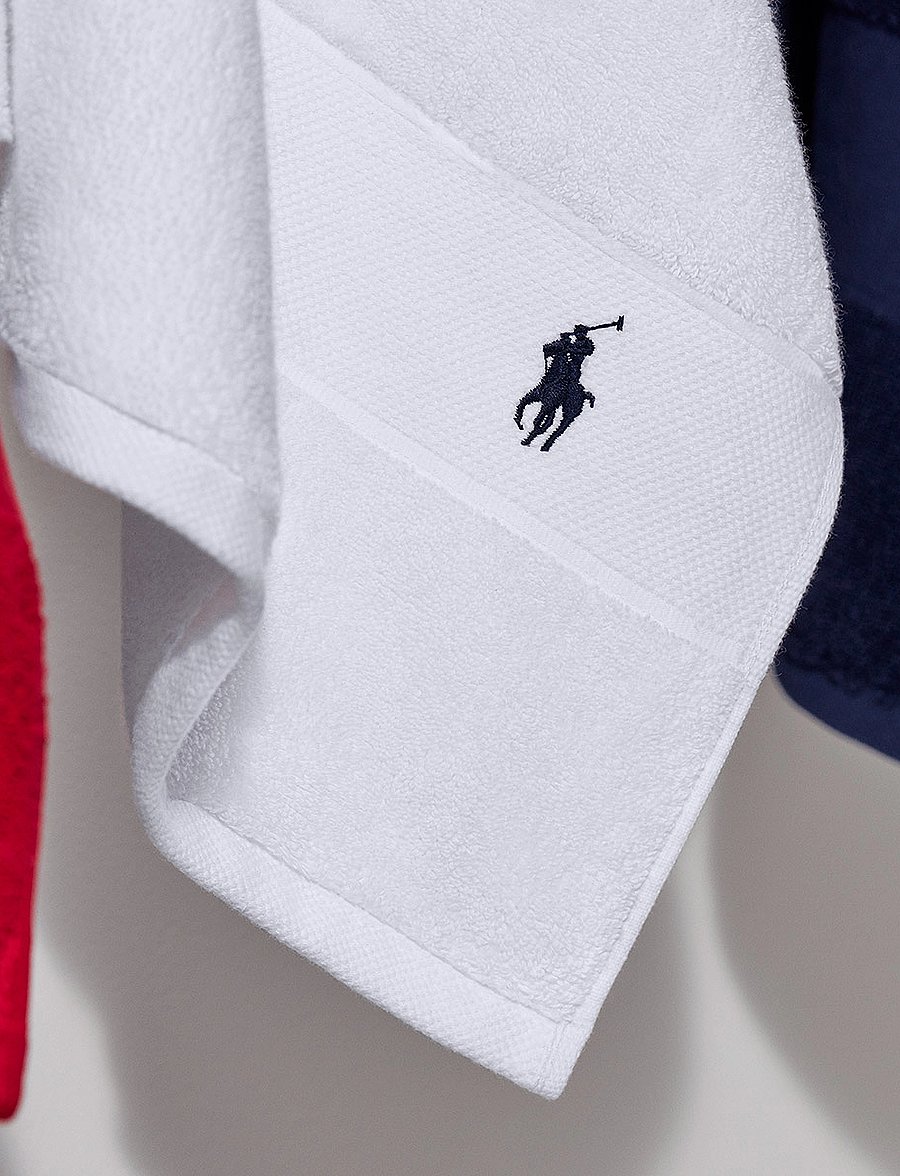 Ralph Lauren Home - POLOPLAY Bath towel - saunalinad - white - 0