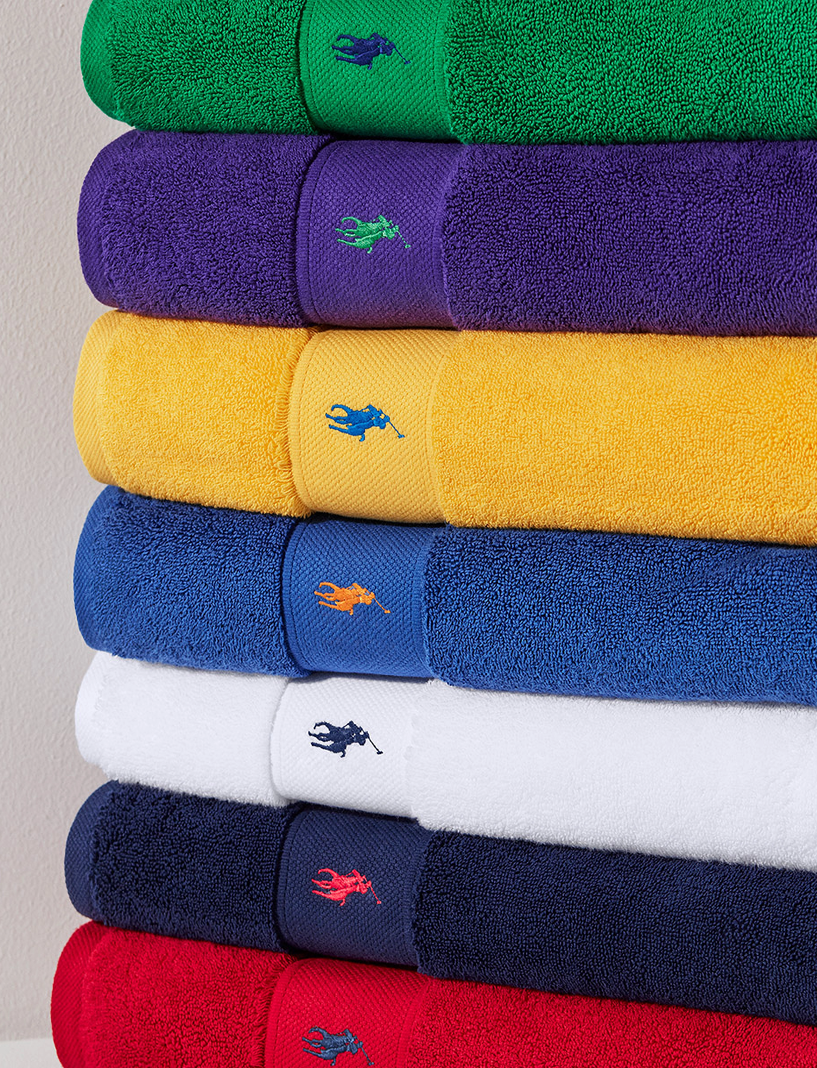 Ralph Lauren Home - POLOPLAY Bath sheet - badehåndklæder - white - 3