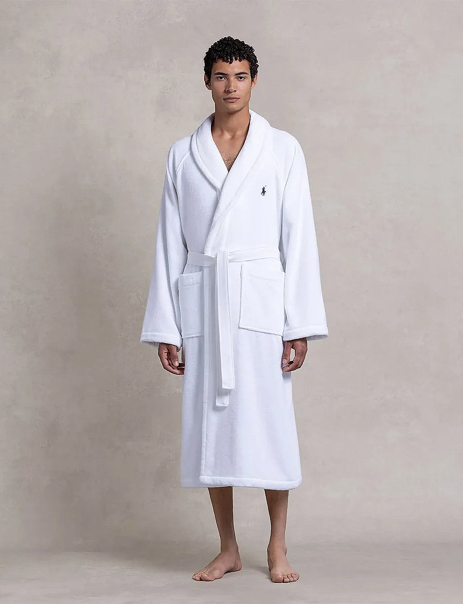 Ralph Lauren Home - POLOPLAY Bath robe - alltags-style - white - 0
