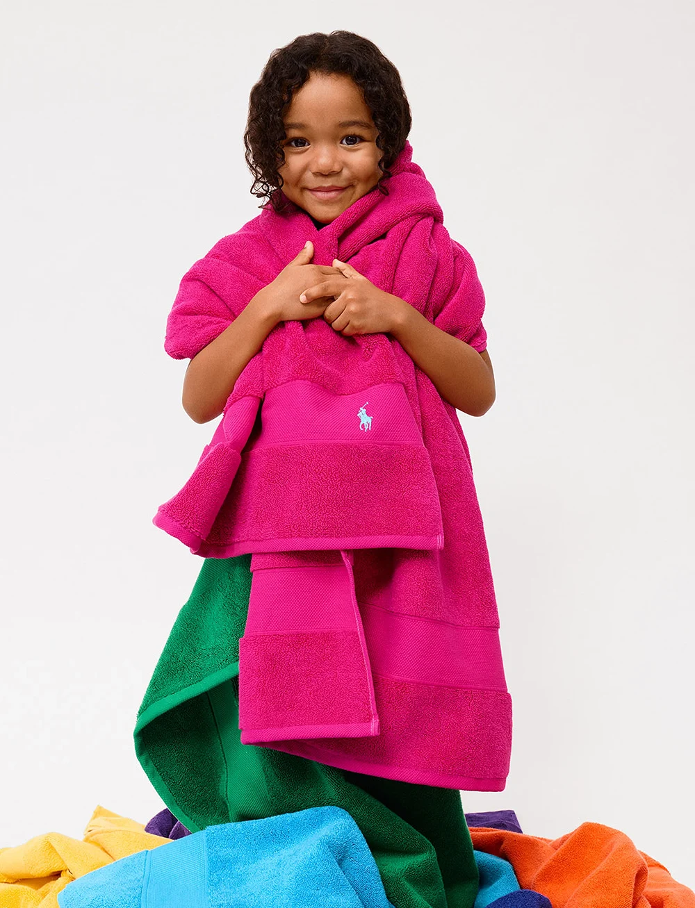 Ralph Lauren Home - POLOPLAY Guest towel - gästhanddukar - pinksky - 4